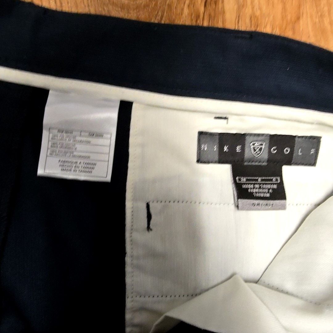 Nike Nike Navy Blue Pleated Casual Mens 36 Golf Shorts Size US 36 / EU 52 - 4 Thumbnail