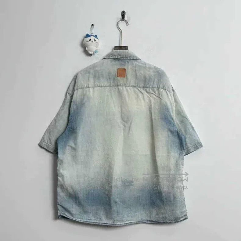 Loewe Loewe size 41 Button-down Shirt with Vintage Back Leather L Size US L / EU 52-54 / 3 - 4 Thumbnail