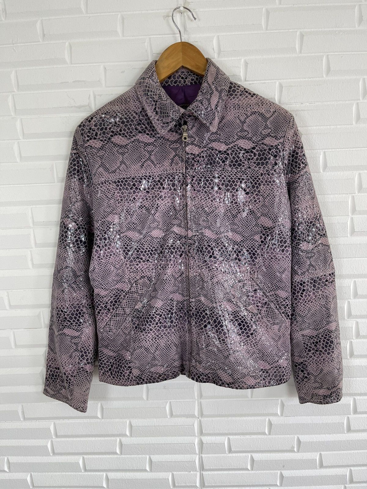 Vera Pelle GENUINE🐍 CIMARRON Python Leather Jacket Vera Pelle Italy Size US M / EU 48-50 / 2 - 1 Thumbnail