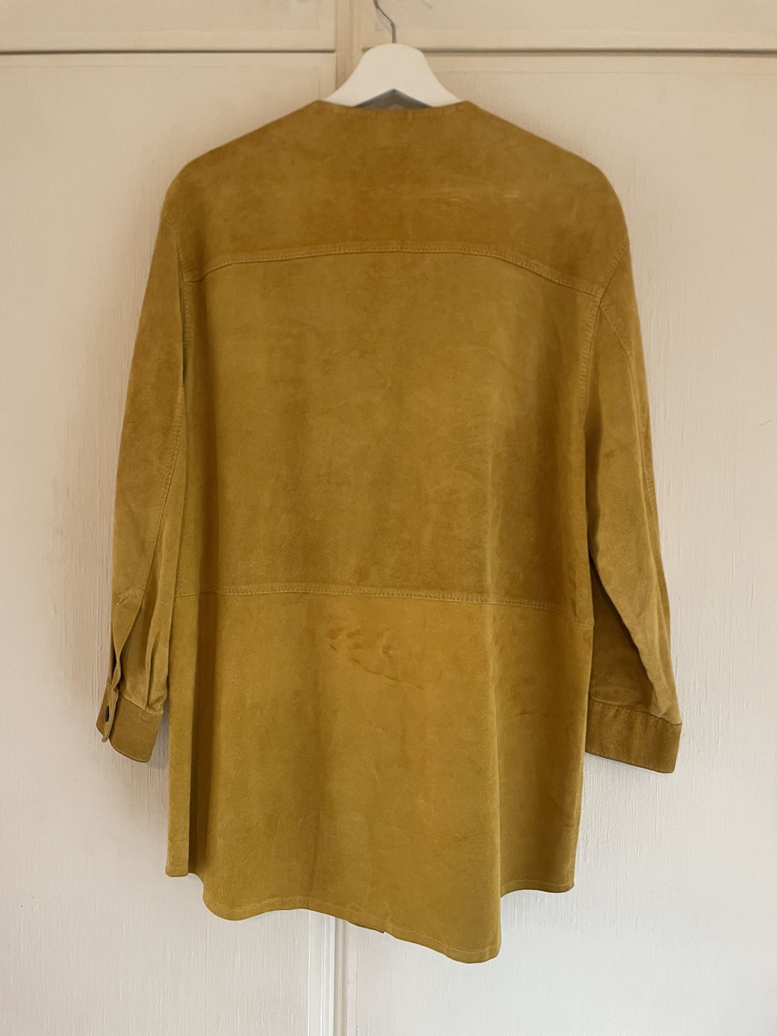 Other Simola & Tidman Yellow Suede Jacket Size S / US 4 / IT 40 - 6 Thumbnail