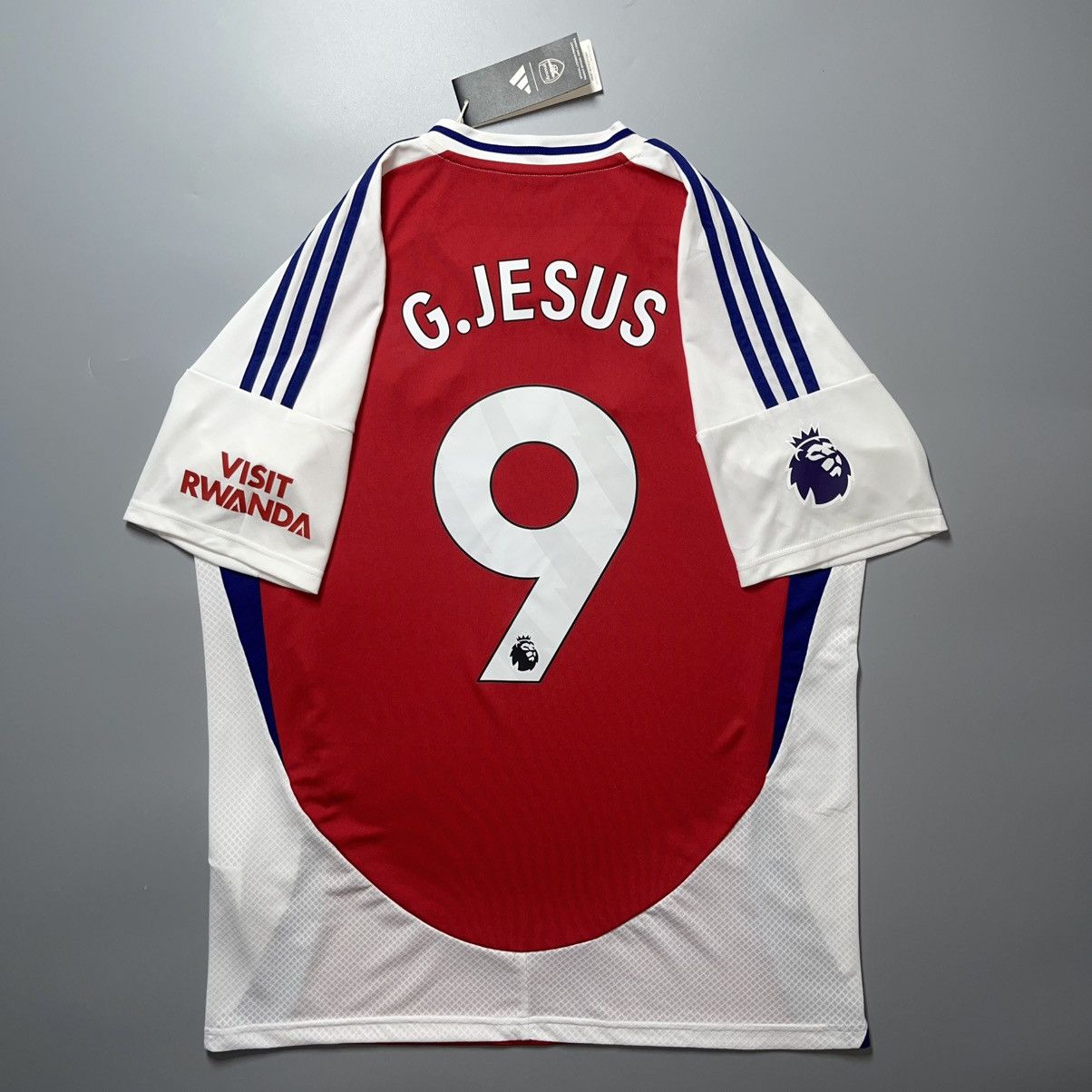 Vintage ARSENAL ADIDAS 2024/2025 FOOTBALL HOME JERSEY #9 JESUS Size US L / EU 52-54 / 3 - 1 Thumbnail
