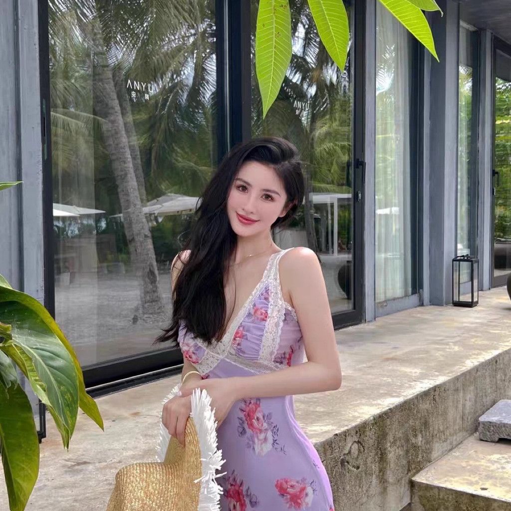 J Brand Romantic Floral Lace Midi Slip Dress – Vintage-Inspired Size S / US 4 / IT 40 - 5 Thumbnail