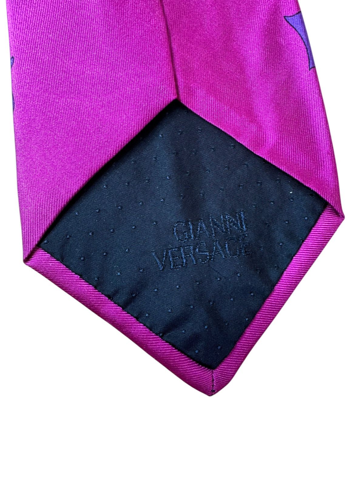 Versace Gianni Versace Vintage Tie – Heraldic Flags, Royal Crests & Size ONE SIZE - 6 Thumbnail