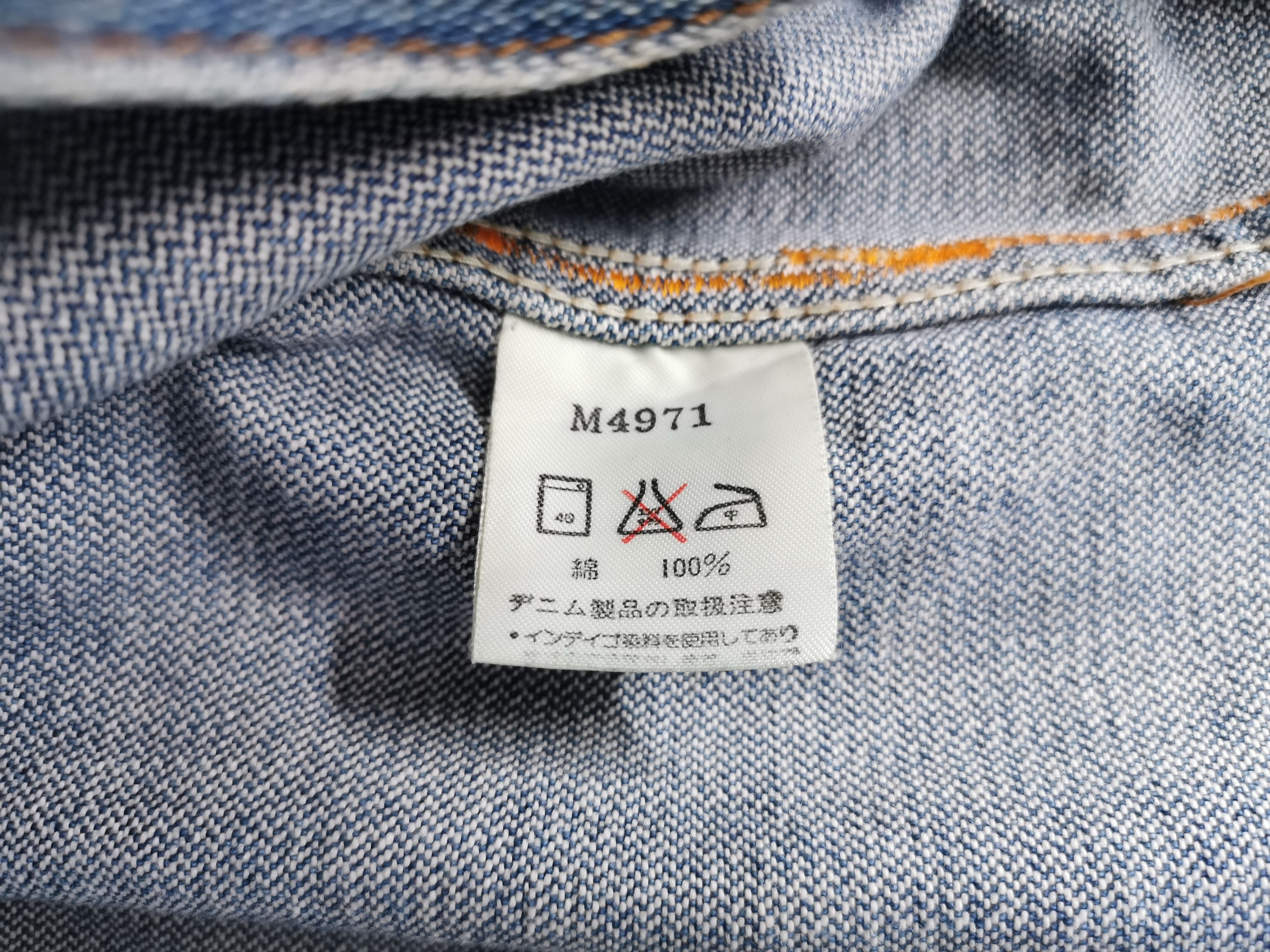 Wrangler Vintage 90's Wrangler Custom Denim Jacket Made In Japan Size US L / EU 52-54 / 3 - 7 Thumbnail