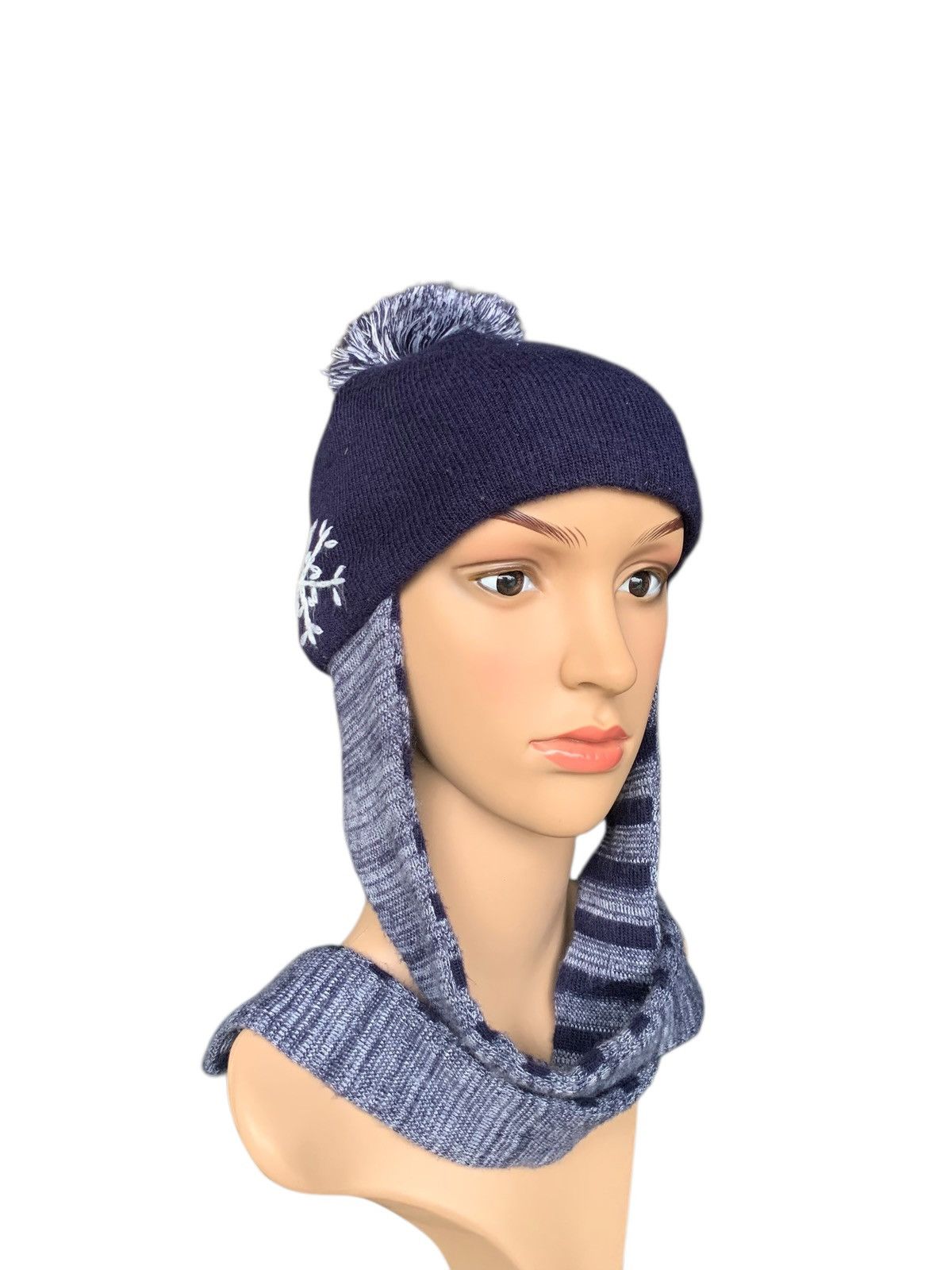 Japanese Brand × Kapital × Vintage Rare Crohet Winter Knitted Hat Beanie Vintage Size ONE SIZE - 3 Thumbnail