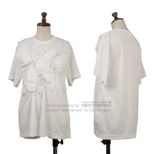 Comme des Garcons Comme Des Garcons White vintage folded flower top Size S / US 4 / IT 40 - 1 Thumbnail