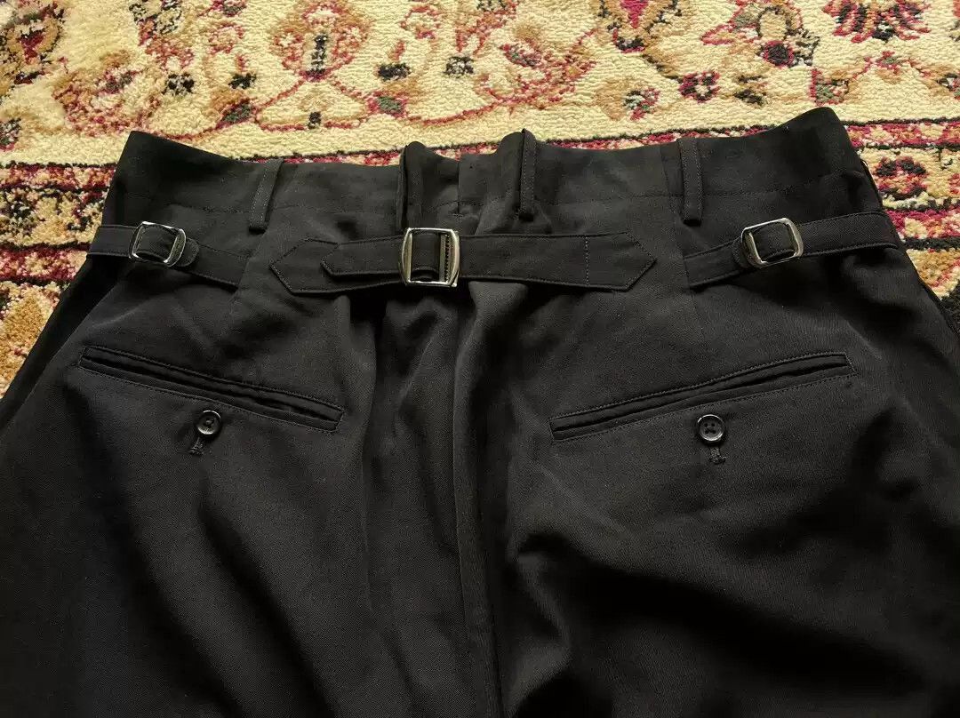Yohji Yamamoto Yohji Yamamoto Adjustable Waist Suit Pants-2505 Size US 32 / EU 48 - 4 Thumbnail