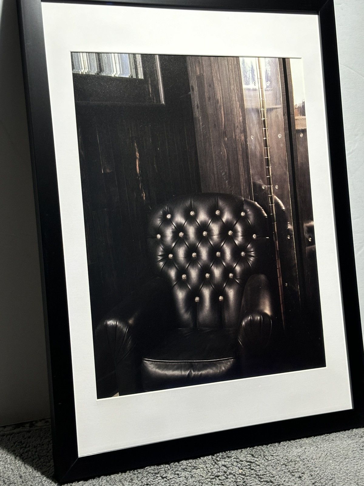 Chrome Hearts *Chrome Hearts* SUPER RARE Leather Chair Framed Art Size ONE SIZE - 3 Thumbnail