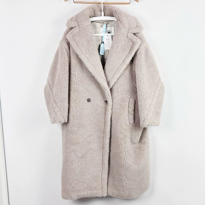 Max Mara Max Mara Sand teddy bear coat Size S / US 4 / IT 40 - 1 Thumbnail