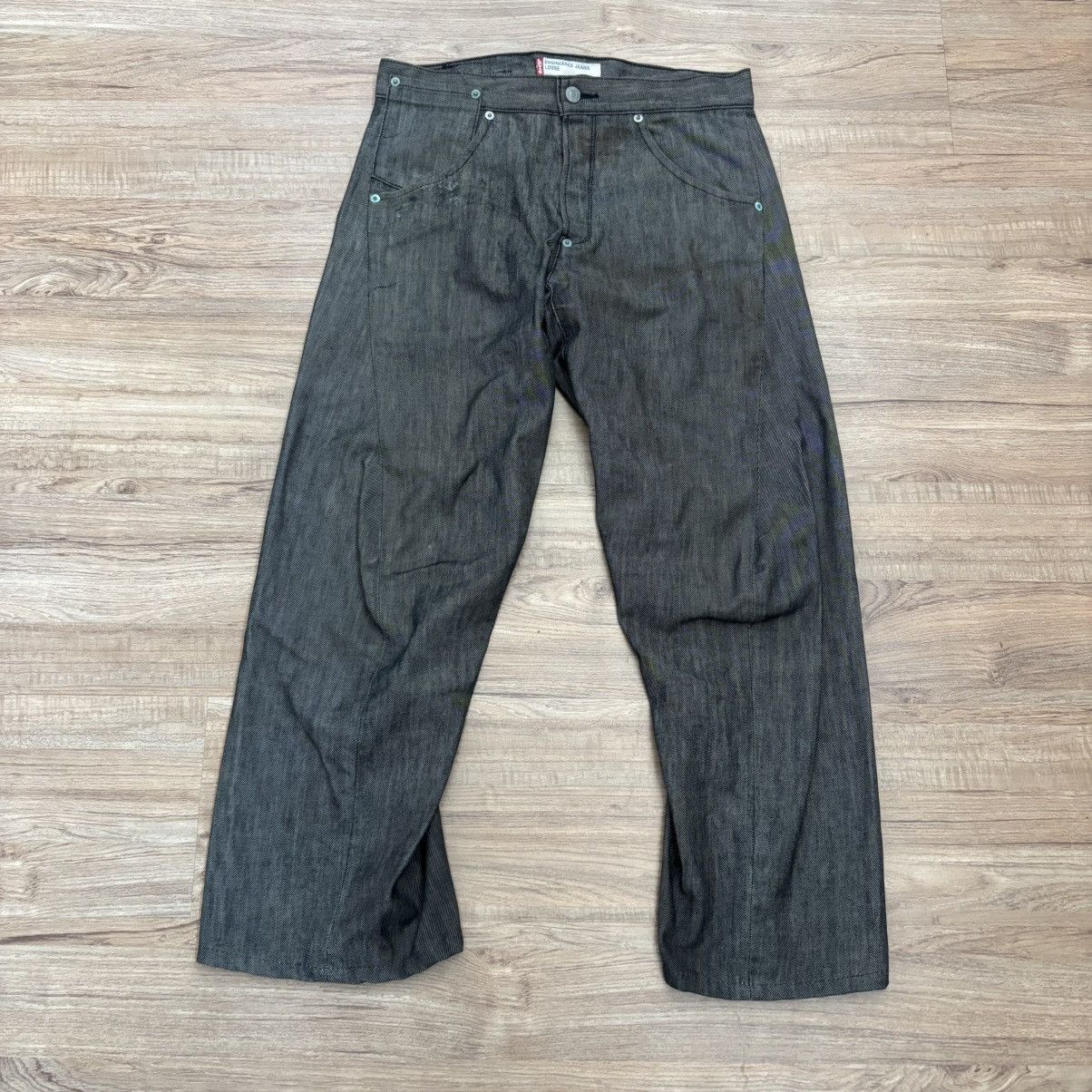 Levi's Vintage Levi’s Engineered Loose Cut Jeans One Pkt Cinch Back Size US 29 - 1 Thumbnail