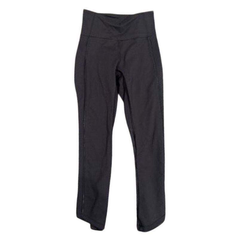 Lululemon Lululemon Cropped 21" Mesh Polka Dot Scalloped Leggings, 2 Size 26" / US 2 / IT 38 - 1 Thumbnail