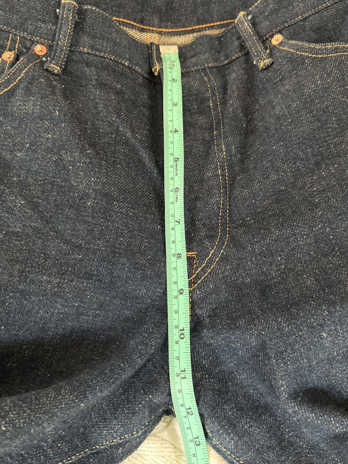 Oni 288ZR-OLV 20OZ "SECRET DENIM OLIVE WEFT" Size US 38 / EU 54 - 6 Thumbnail