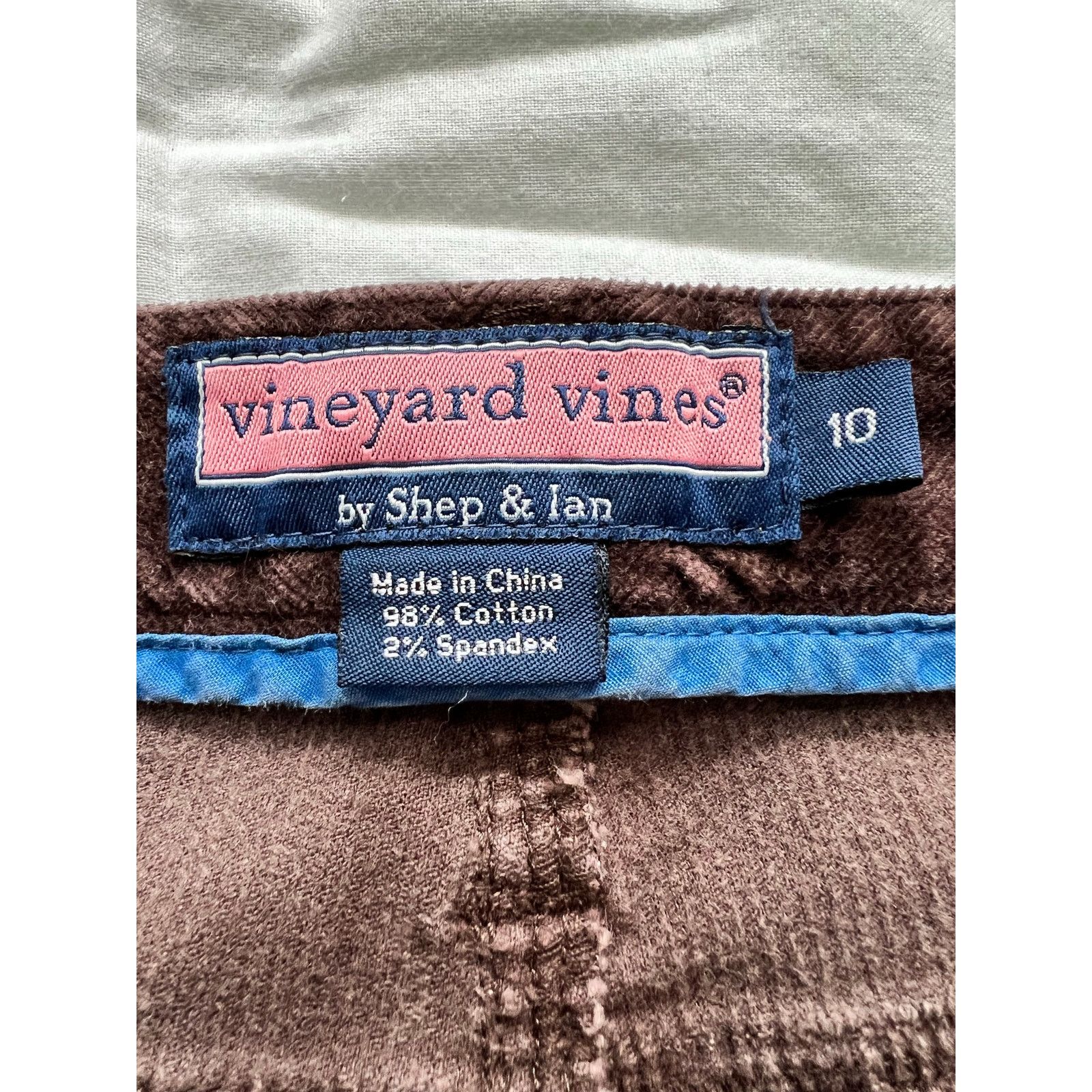 Vineyard Vines Vineyard Vines Mid Rise Corduroy Bootcut Pants Brown Size 10 Size 32" / US 10 / IT 46 - 3 Thumbnail