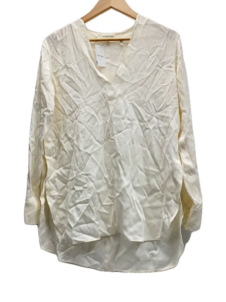 Helmut Lang Silk Long Sleeve Blouse Size S / US 4 / IT 40 - 1 Thumbnail