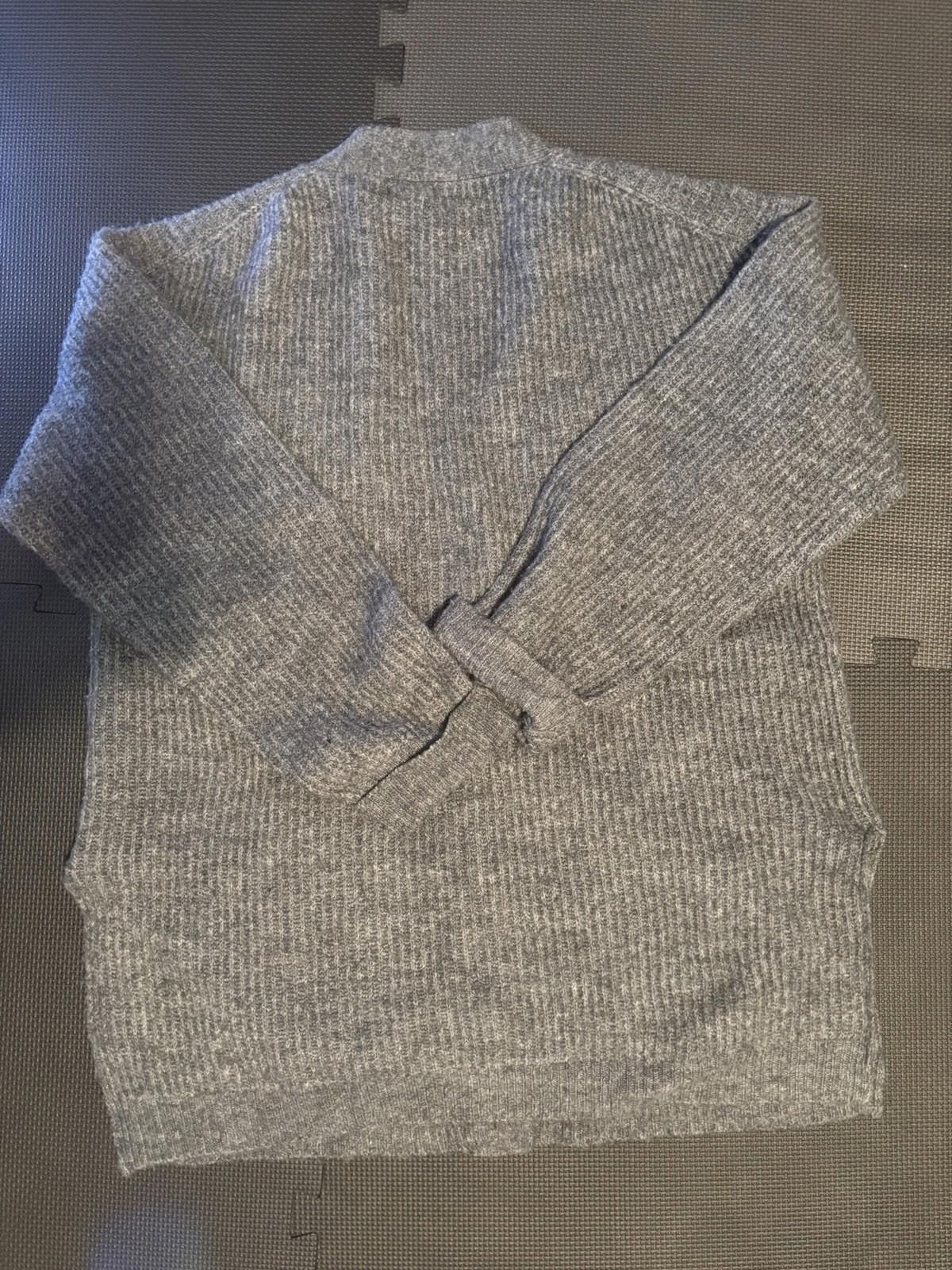 NBDN Nobrandedon Aradina Grey Button Up Cardigan Acrylic Woman’s Size Small Size S / US 4 / IT 40 - 8 Thumbnail