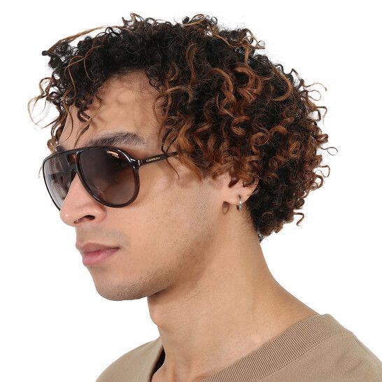 Carrera CARRERA 237/S 0807 9O Sunglasses Black Aviator Frame Size ONE SIZE - 2 Thumbnail