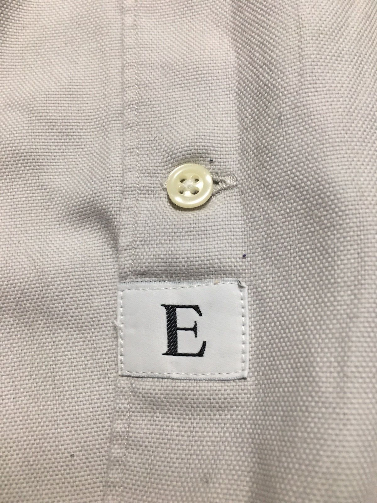 Emmett EMMETT London Light Grey Cotton Classic Men Shirt Size L Size US L / EU 52-54 / 3 - 6 Thumbnail