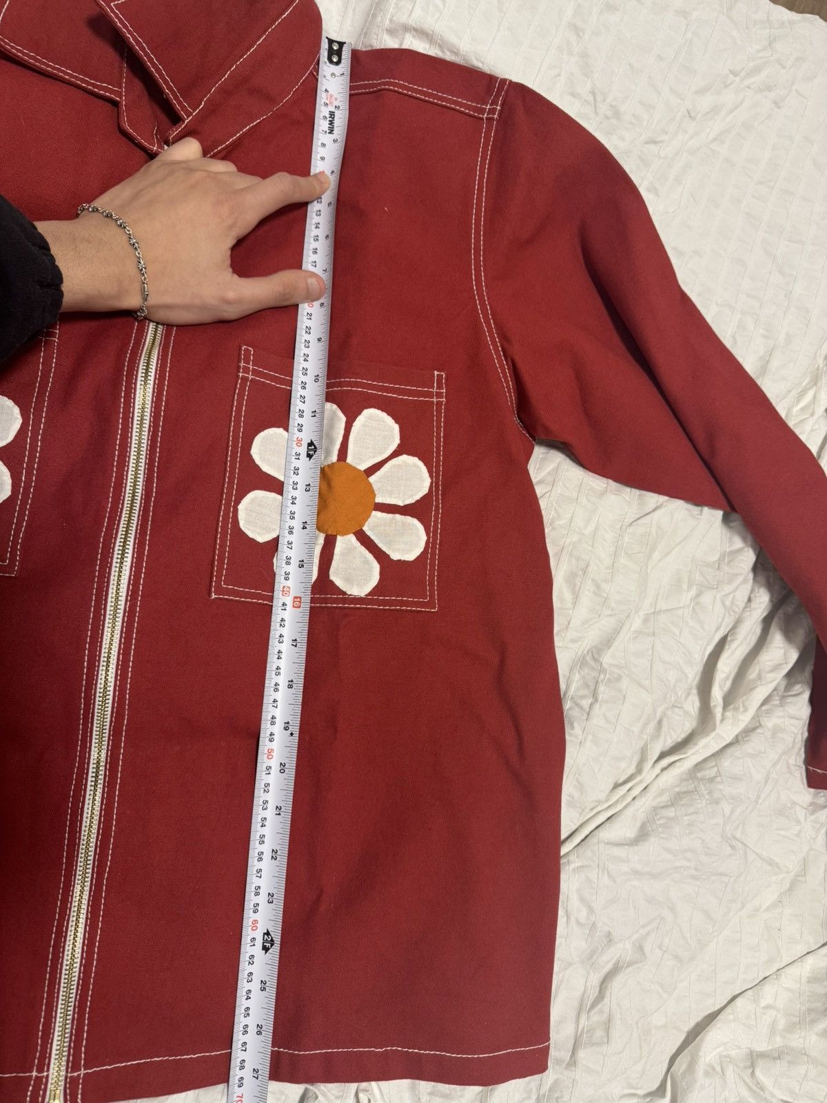 HARAGO Harago floral appliqué jacket sz M Size US M / EU 48-50 / 2 - 8 Thumbnail
