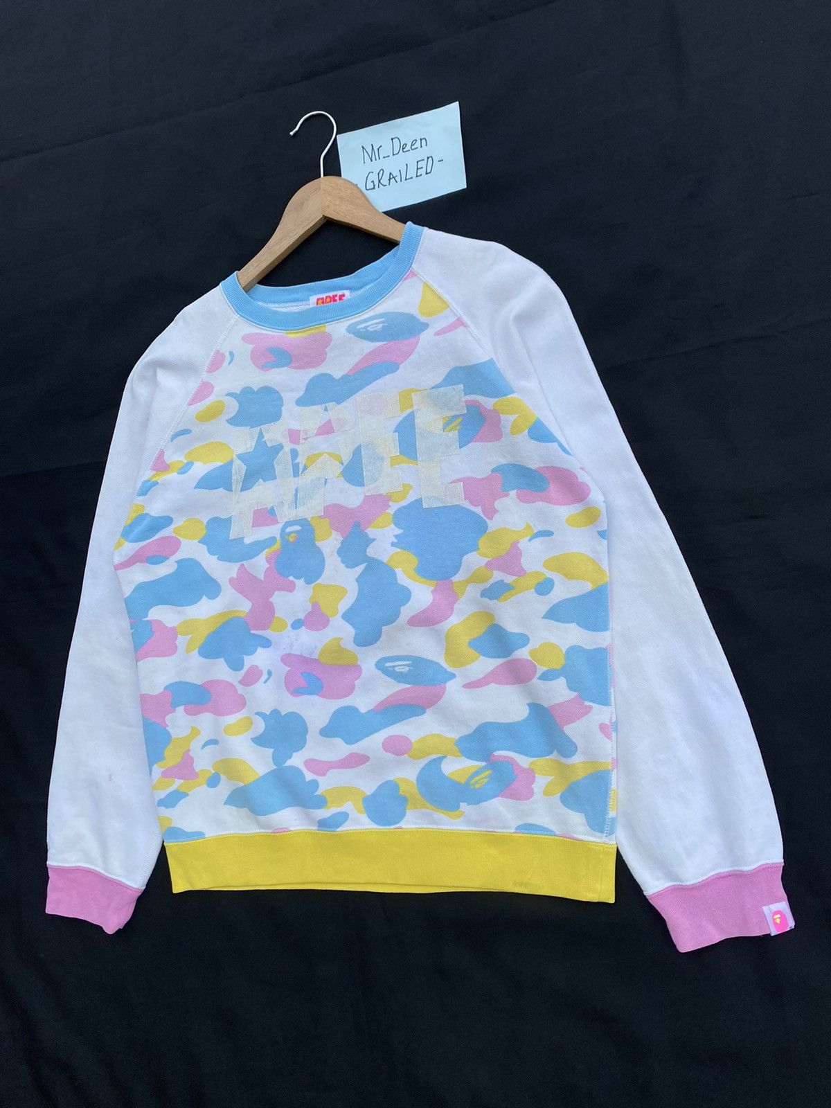Bape Rare BAPE by Bathing Ape Camo Multicolor Sweater Size S / US 4 / IT 40 - 3 Thumbnail