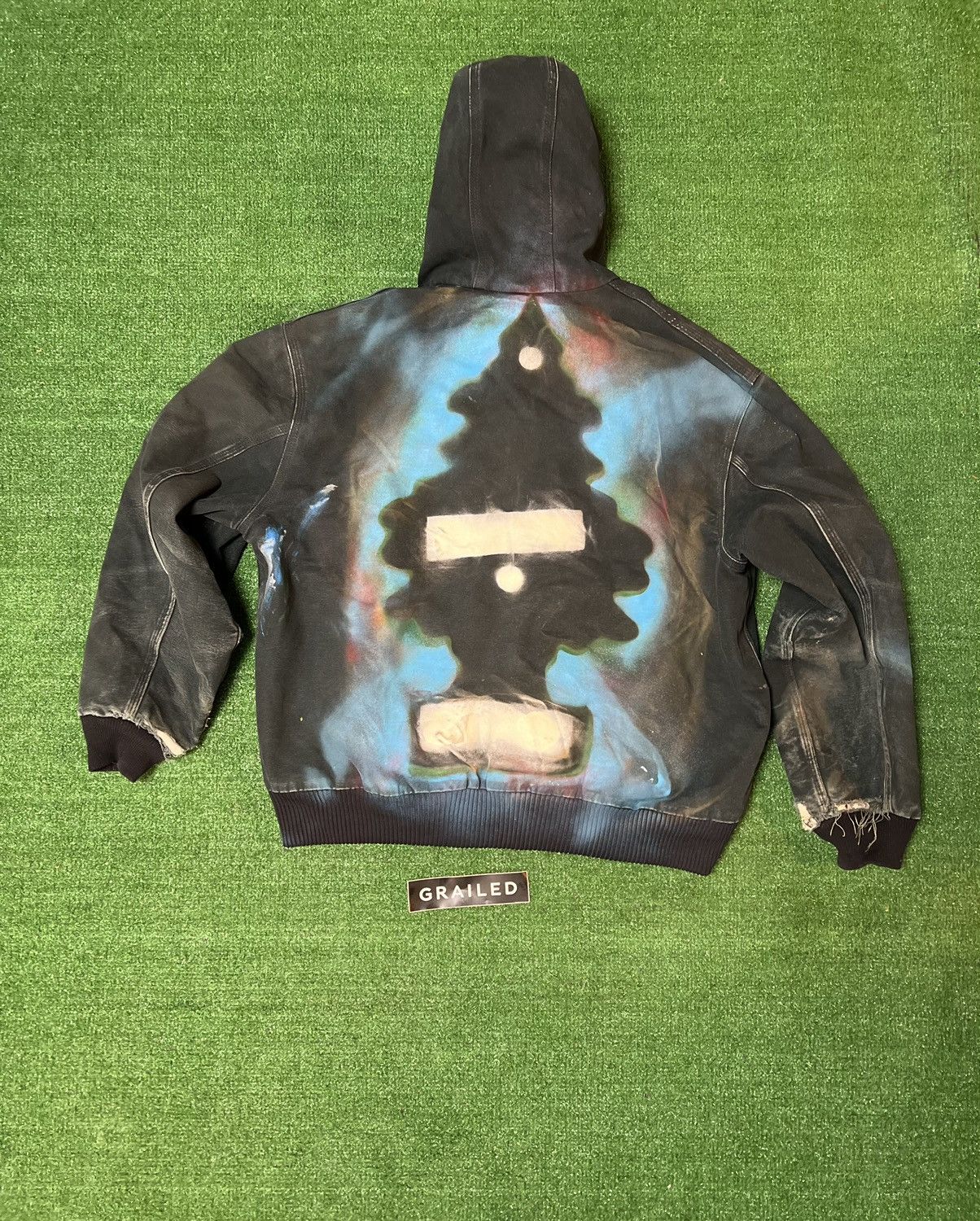 Carhartt × Vintage 1/1 Black Vintage Carhartt Rare Size US XL / EU 56 / 4 - 1 Thumbnail