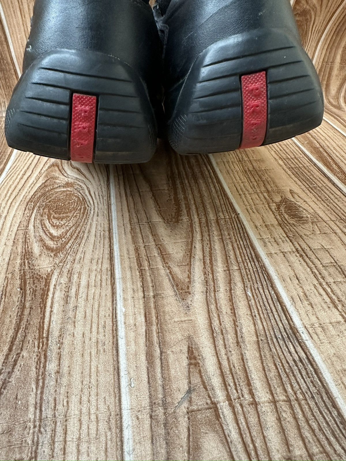 Prada Prada America's Cup Red Tab Leather Sneaks PS0906 Size US 7.5 / EU 40-41 - 18 Thumbnail