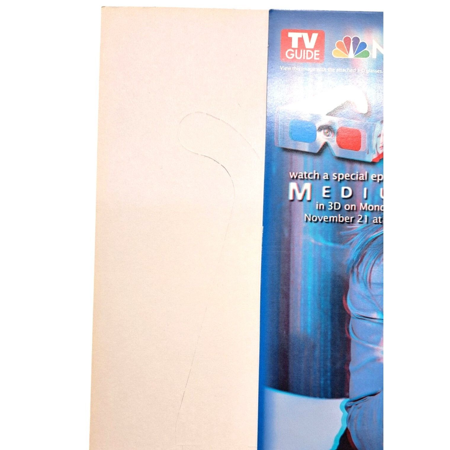 Vintage Patricia Arquette Medium TV Show 3D Glasses Promo Item Size ONE SIZE - 7 Thumbnail