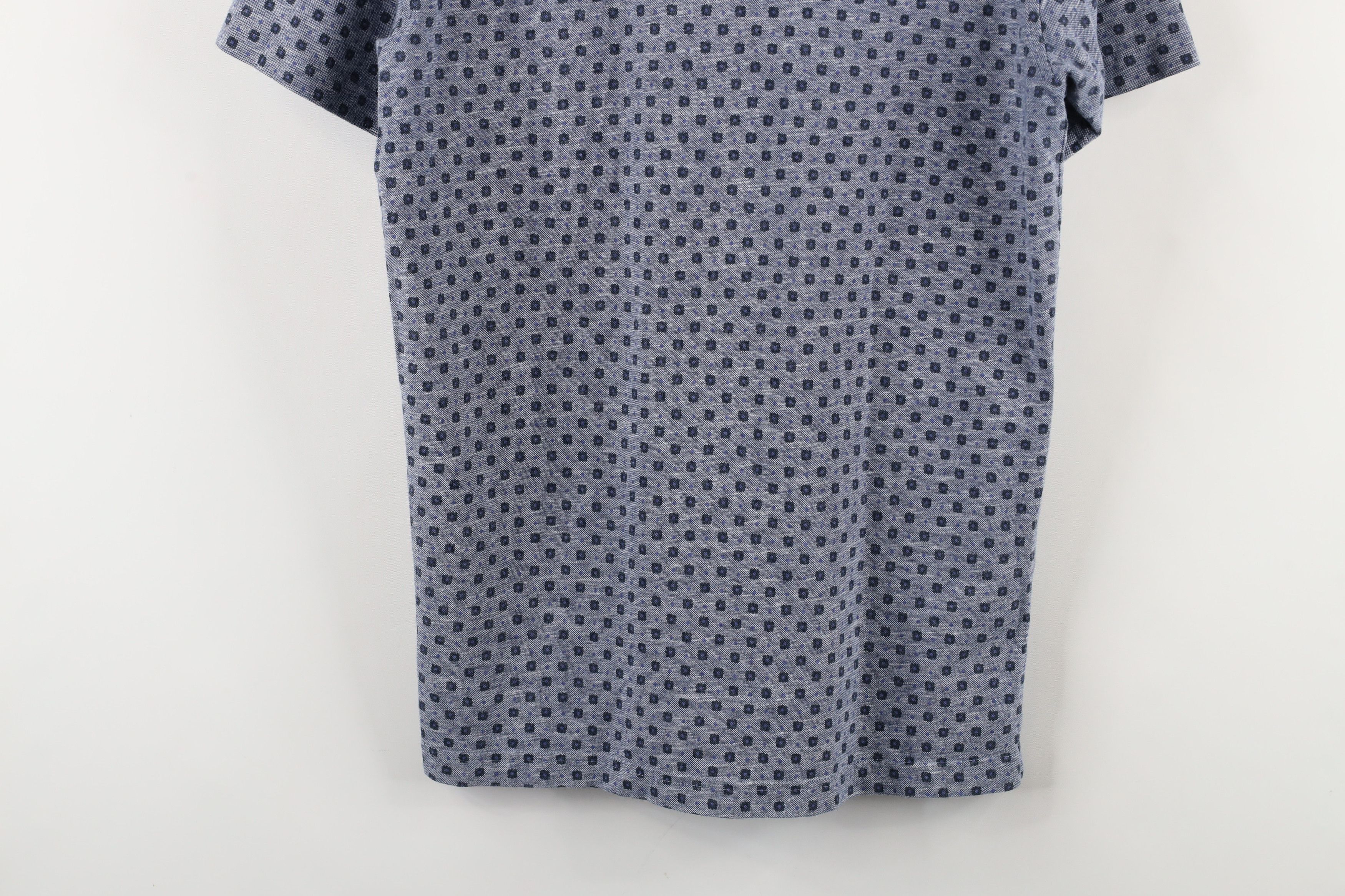 Brooks Brothers × Vintage Brooks Brothers Linen Blend Geometric Collared Polo Shirt Size US M / EU 48-50 / 2 - 10 Thumbnail