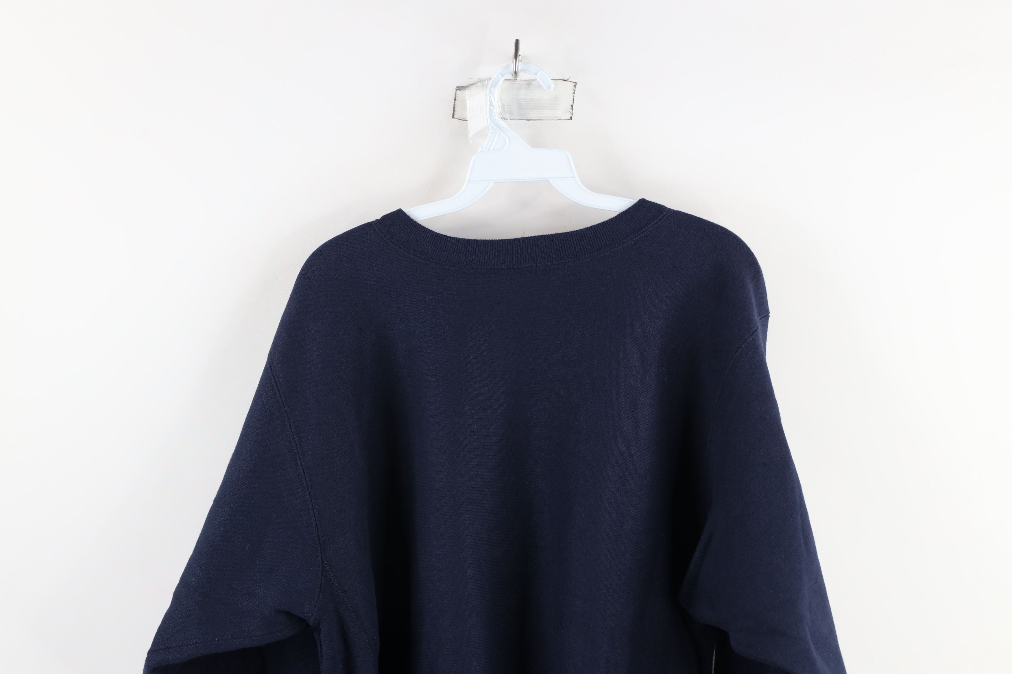 Champion × Vintage Vintage 90s Champion Reverse Weave Sweatshirt Blue USA Size US M / EU 48-50 / 2 - 8 Thumbnail
