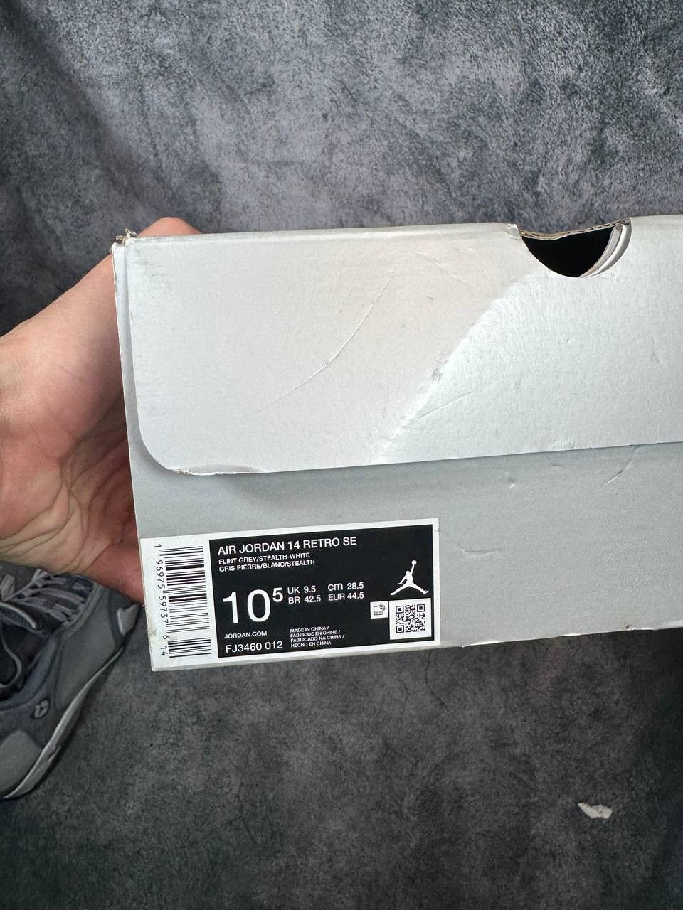 Jordan Brand Size 10.5 | Jordan 14 Flint Grey With Box | Pre-Owned Size US 10.5 / EU 43-44 - 6 Thumbnail