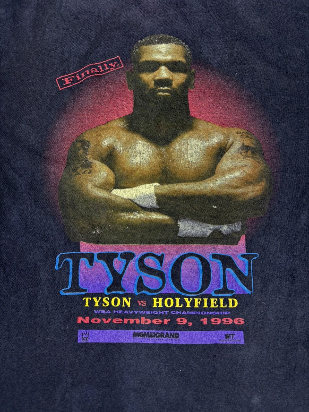Rap Tees × Vintage Vintage 90’s Mike Tyson Size US XXL / EU 58 / 5 - 11 Thumbnail