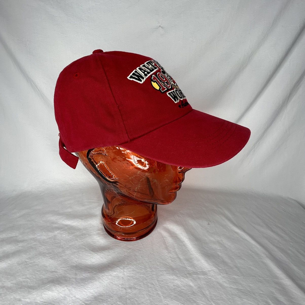 Disney Walt Disney World 1971 Embroidered Red Strap back Hat Size ONE SIZE - 2 Thumbnail