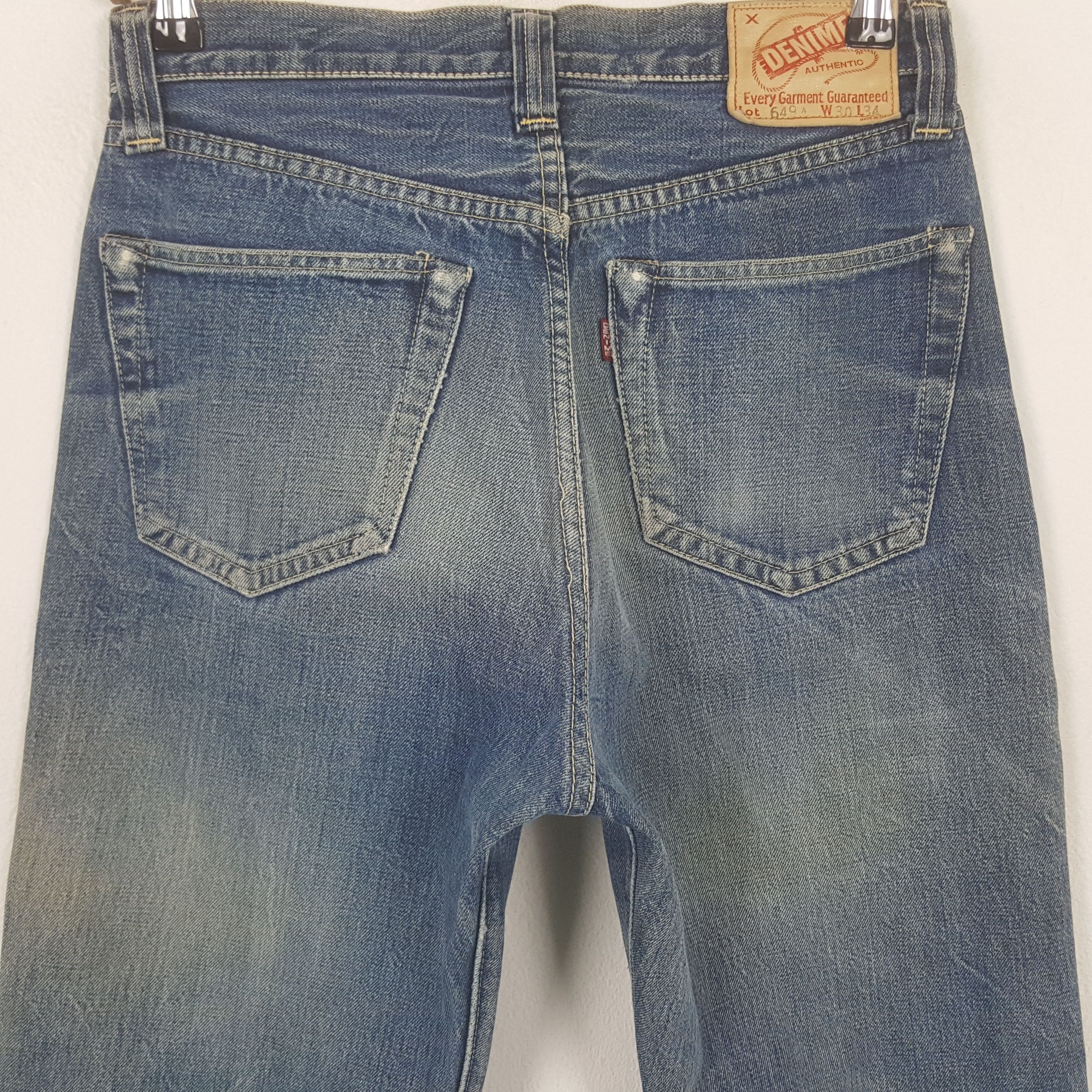 Denime Vintage Denime Selvedge Japanese Denim Jeans RR21 Size US 28 / EU 44 - 5 Thumbnail