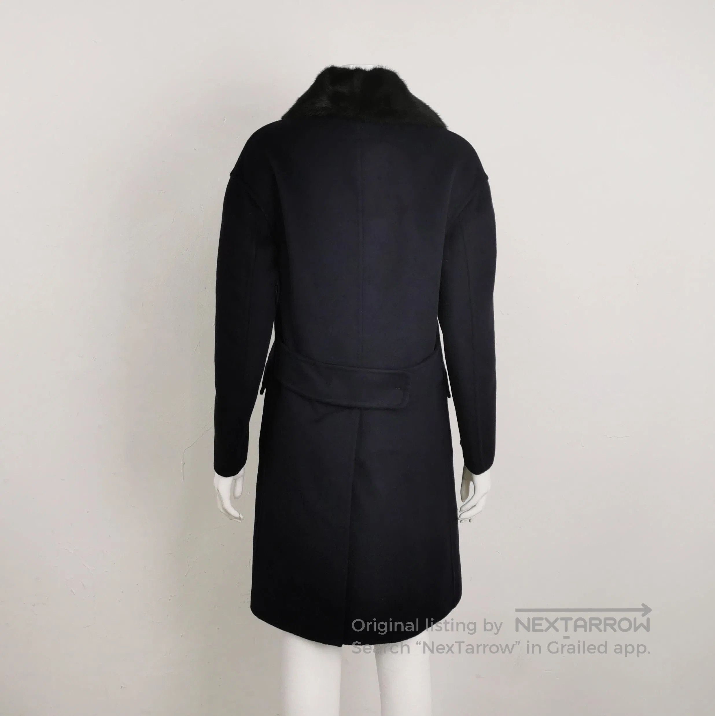 Prada Prada Double-Breasted Wool Blend Overcoat . Size US S / EU 44-46 / 1 - 2 Thumbnail