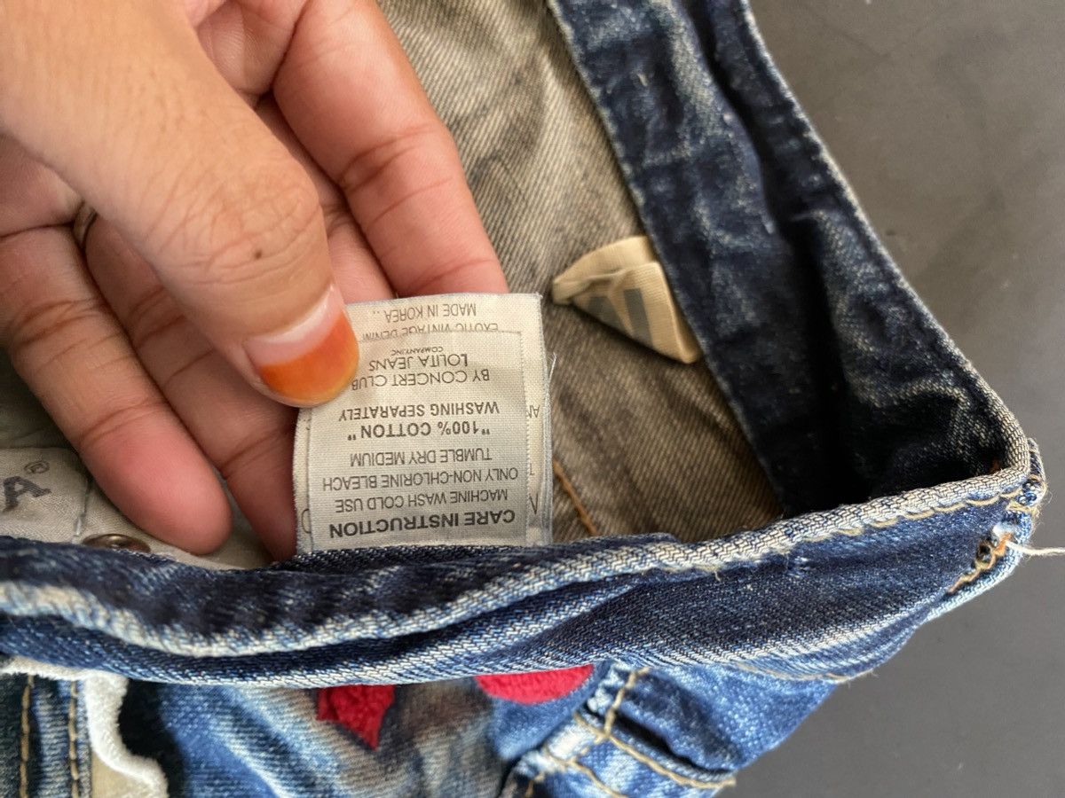 If Six Was Nine 💸BINDINGOFFER💸Lolita x Yoshimoto Nara cat 3/4 Denim Size US 30 / EU 46 - 8 Thumbnail