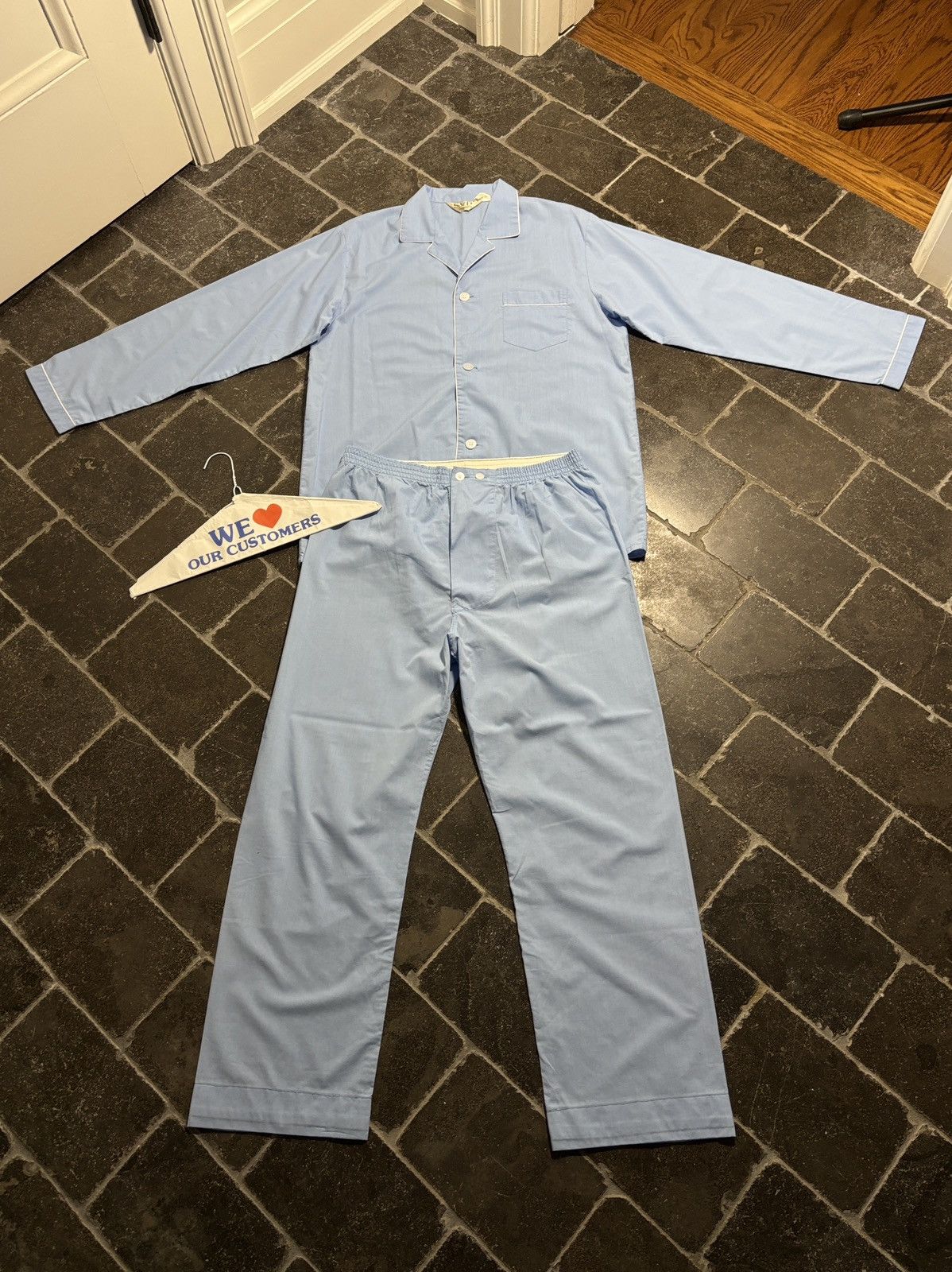 Vintage Vintage PJs Two Piece Matching Set Simpson's Size US 34 / EU 50 - 2 Thumbnail