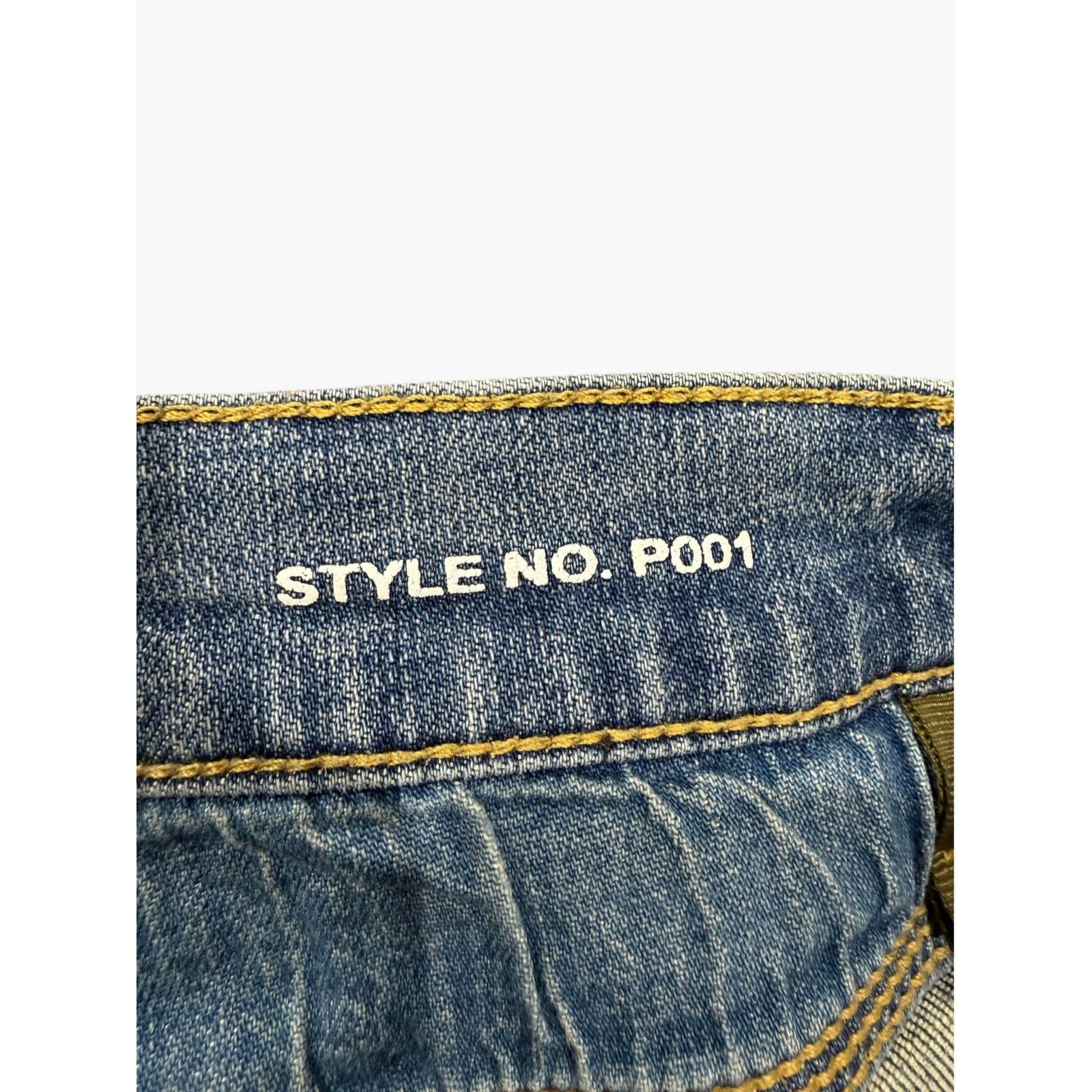 Purple Brand Purple Brand Light Wash Knee Ripped Jeans Size US 38 / EU 54 - 4 Thumbnail