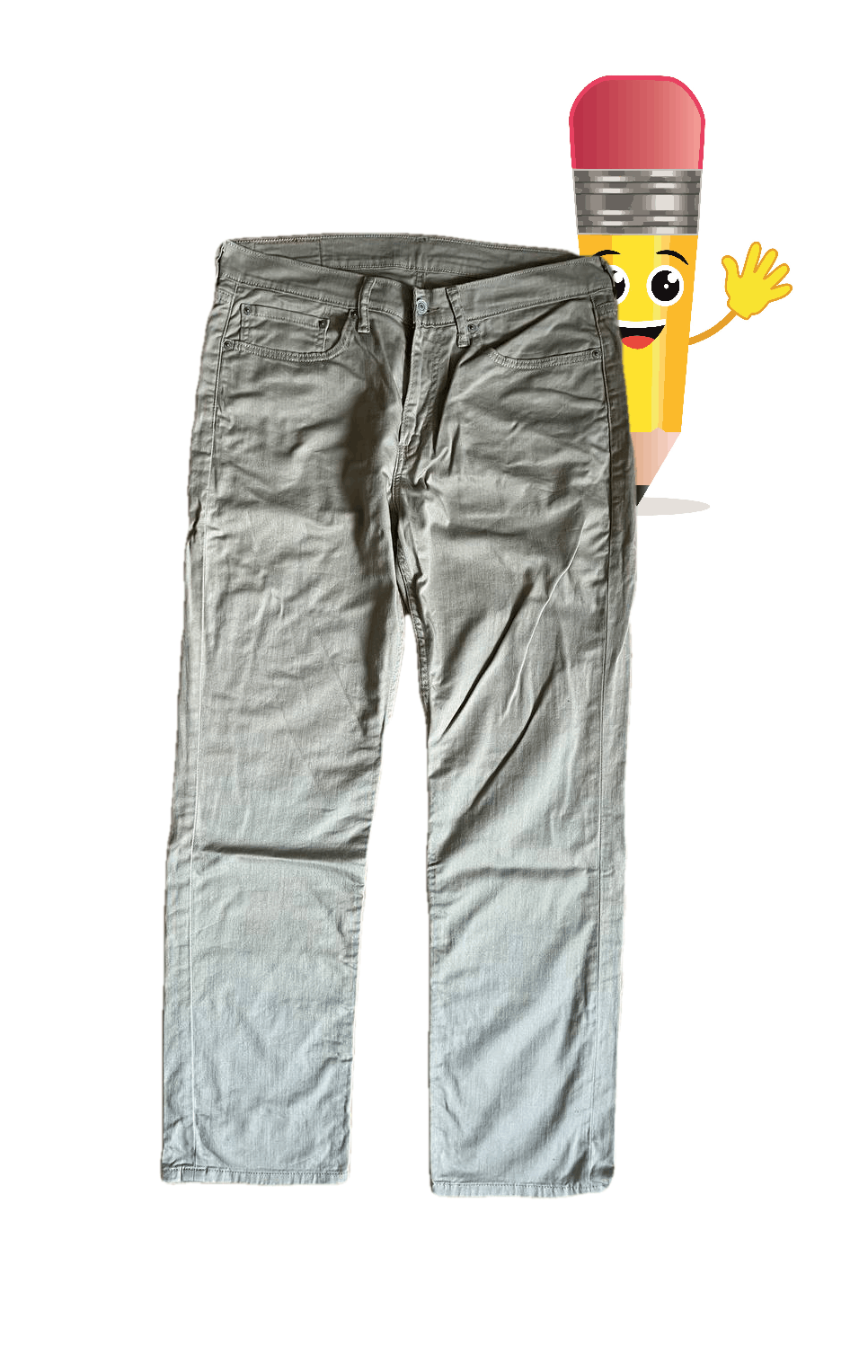 Denime Vintage Levis 514 Light Brown Jeans 34x32 Size US 34 / EU 50 - 1 Thumbnail