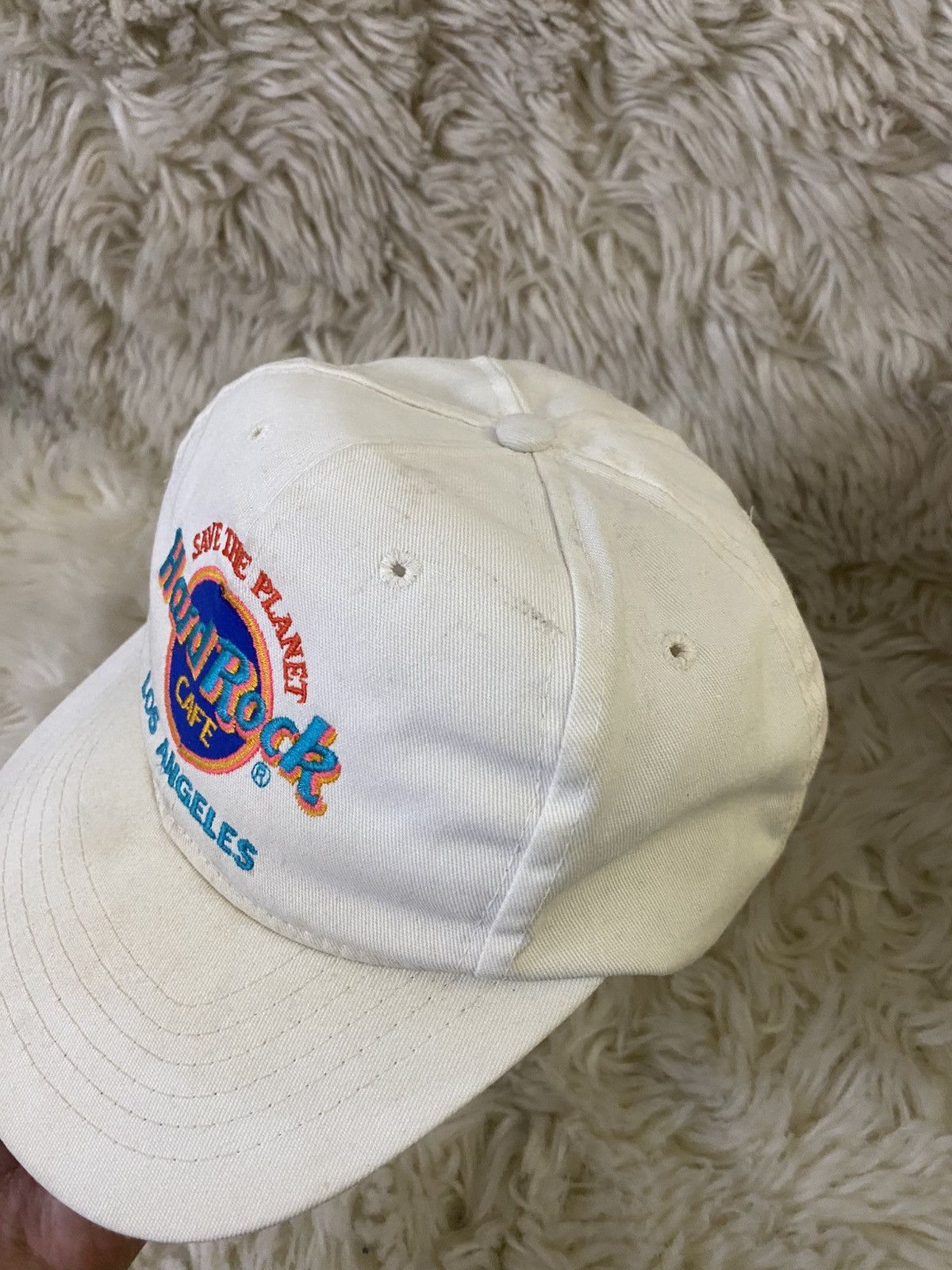 Hard Rock Cafe Vintage Hard Rock Cafe Save The Planet Los Angeles 90’s Hat Size ONE SIZE - 3 Thumbnail