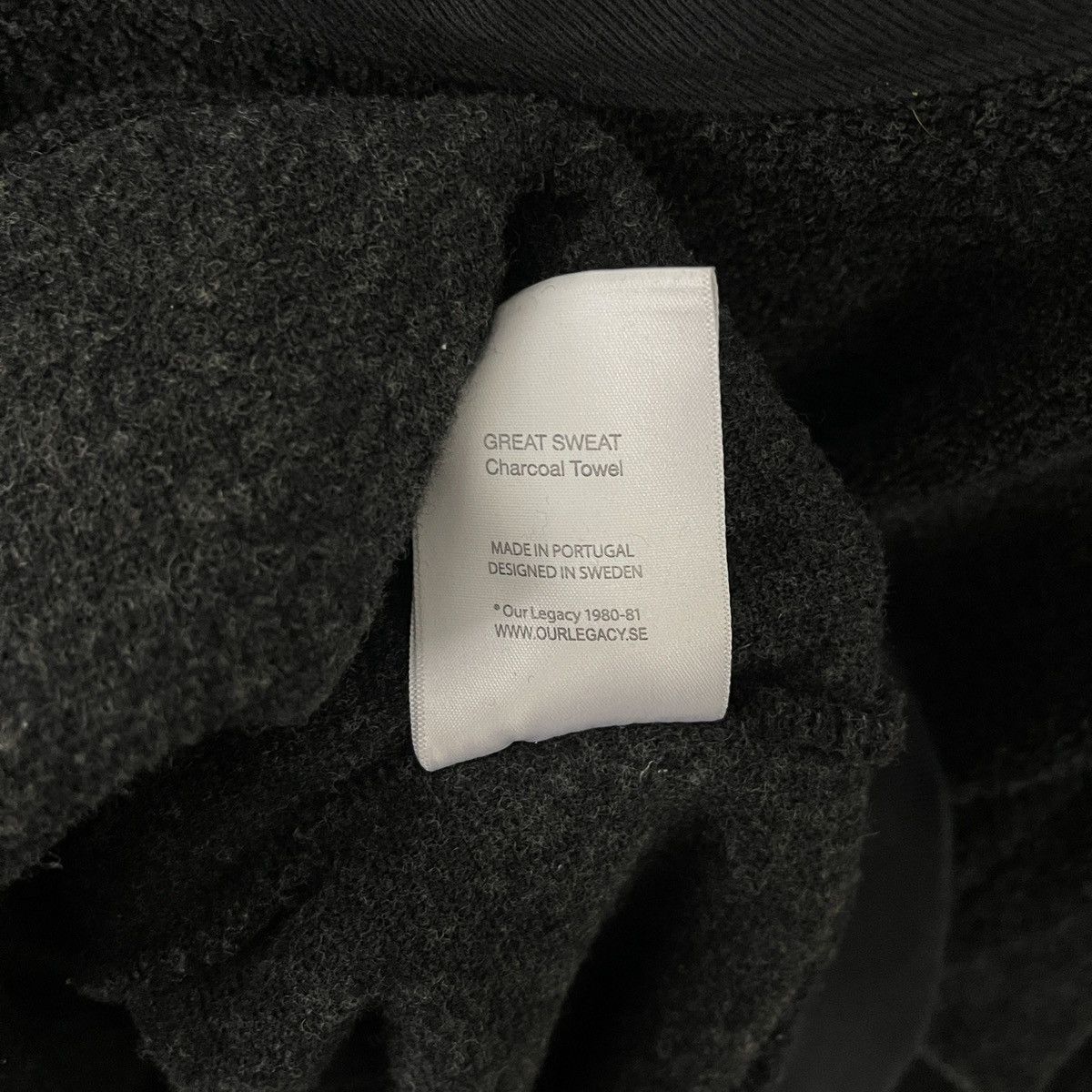Our Legacy Our Legacy Cashmere Towel Sweatshirt Size US S / EU 44-46 / 1 - 6 Thumbnail