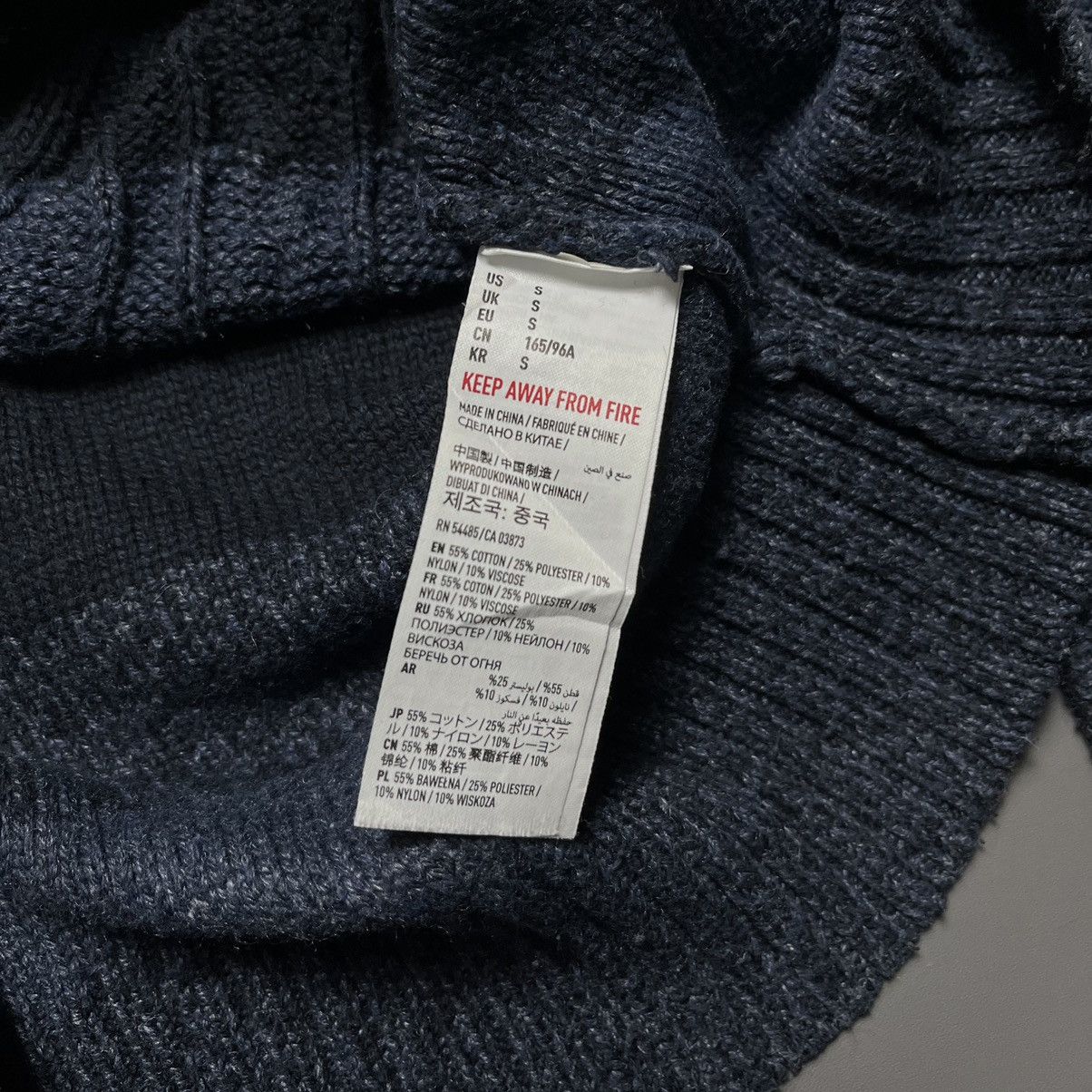 American Eagle Outfitters × Vintage Vintage Knit Sweater American Eagle Outfits Stripe Navy Size US S / EU 44-46 / 1 - 4 Thumbnail