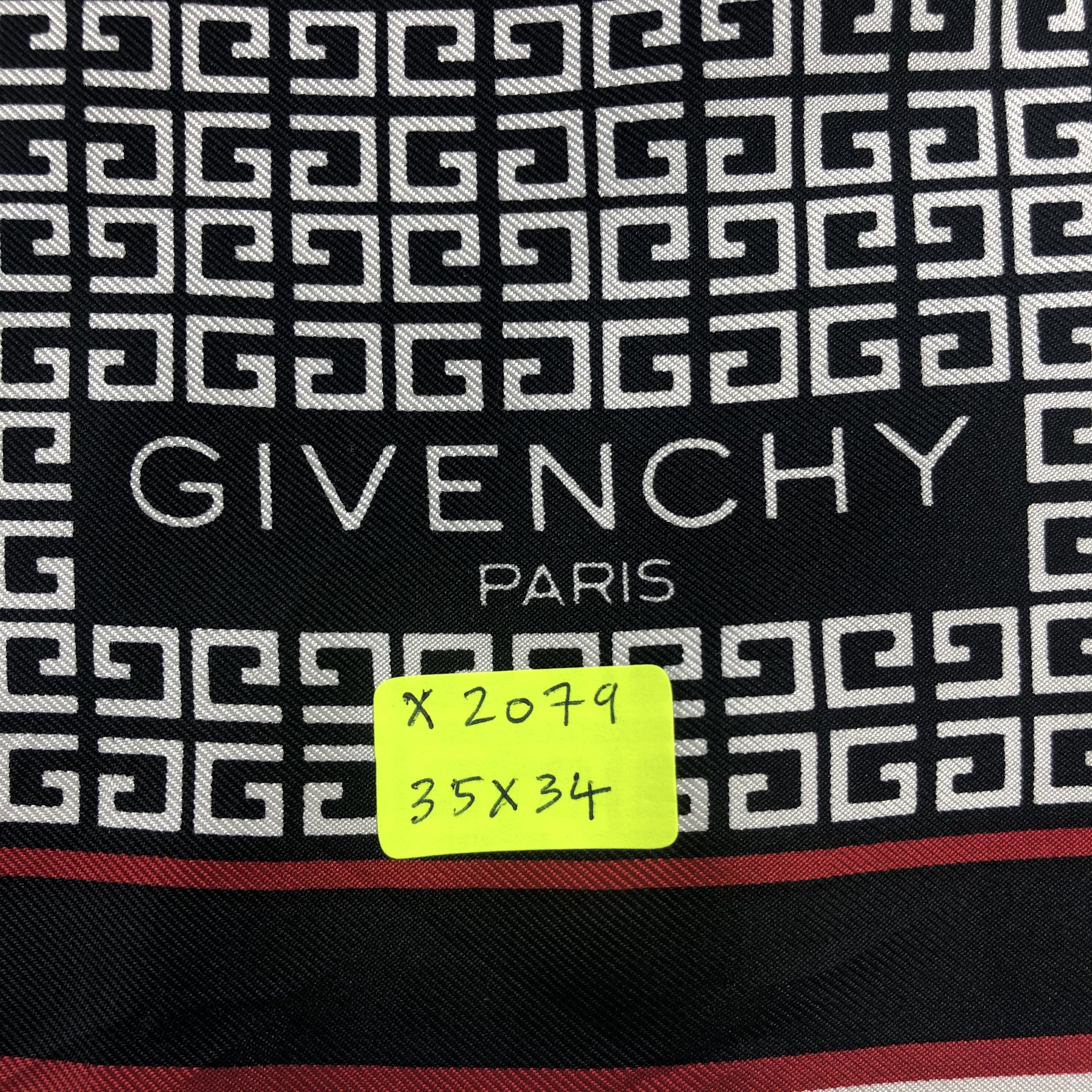 Vintage Vintage Givenchy Silk Scarf Size ONE SIZE - 5 Thumbnail