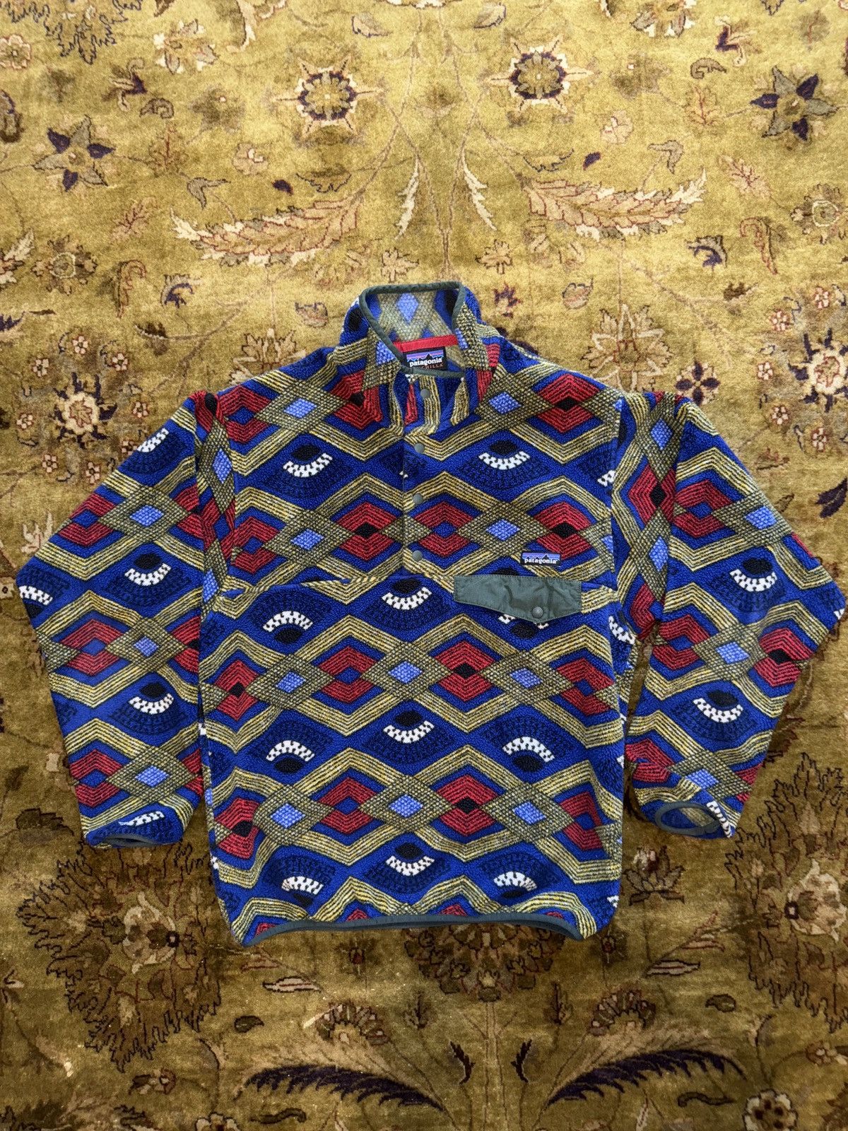 Patagonia Vintage Patagonia Synchilla Snap Pullover Size US S / EU 44-46 / 1 - 1 Thumbnail