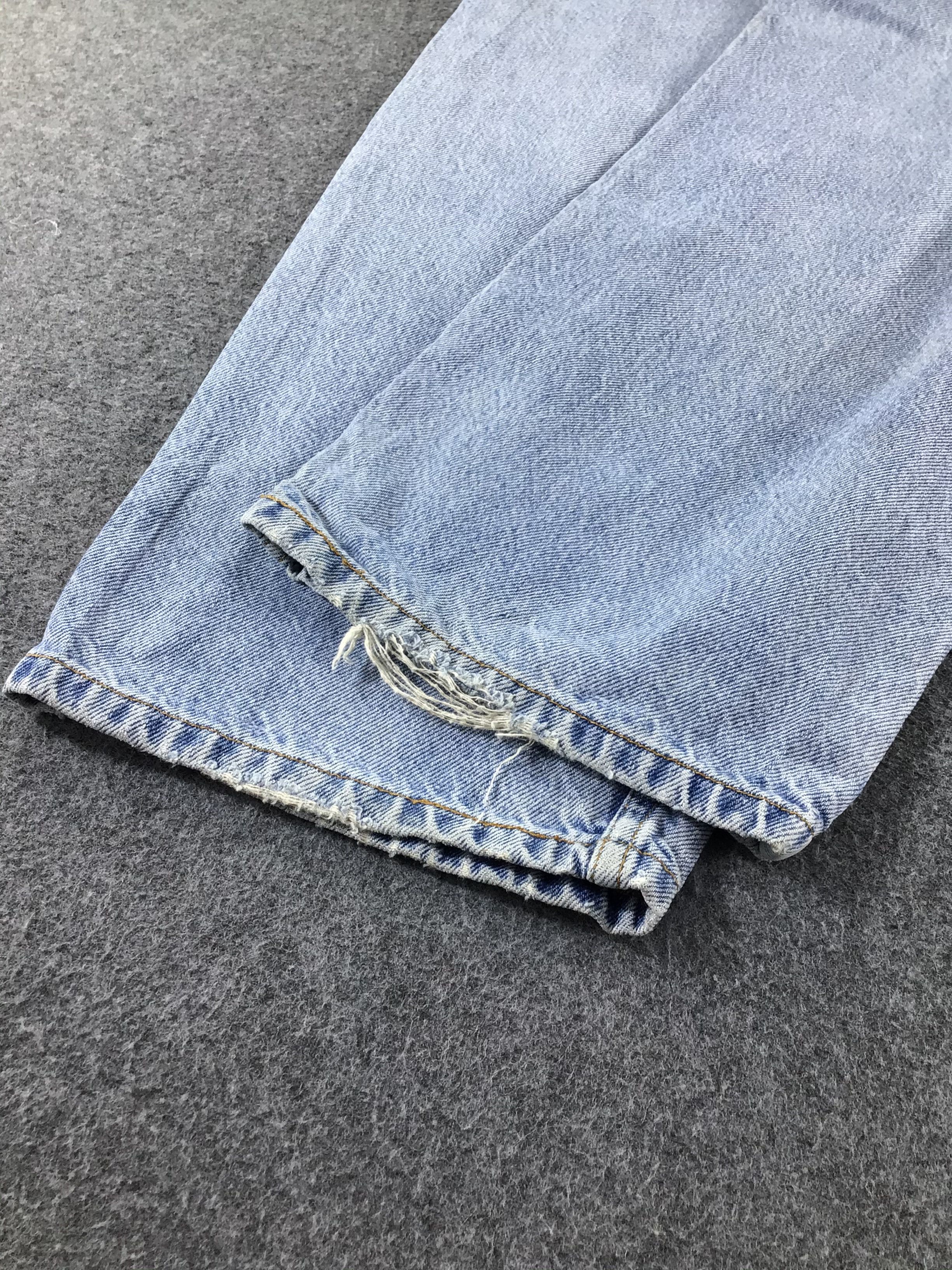 Levi's Vintage Levis 855 White Tab Jeans-J466 Size US 40 / EU 56 - 6 Thumbnail
