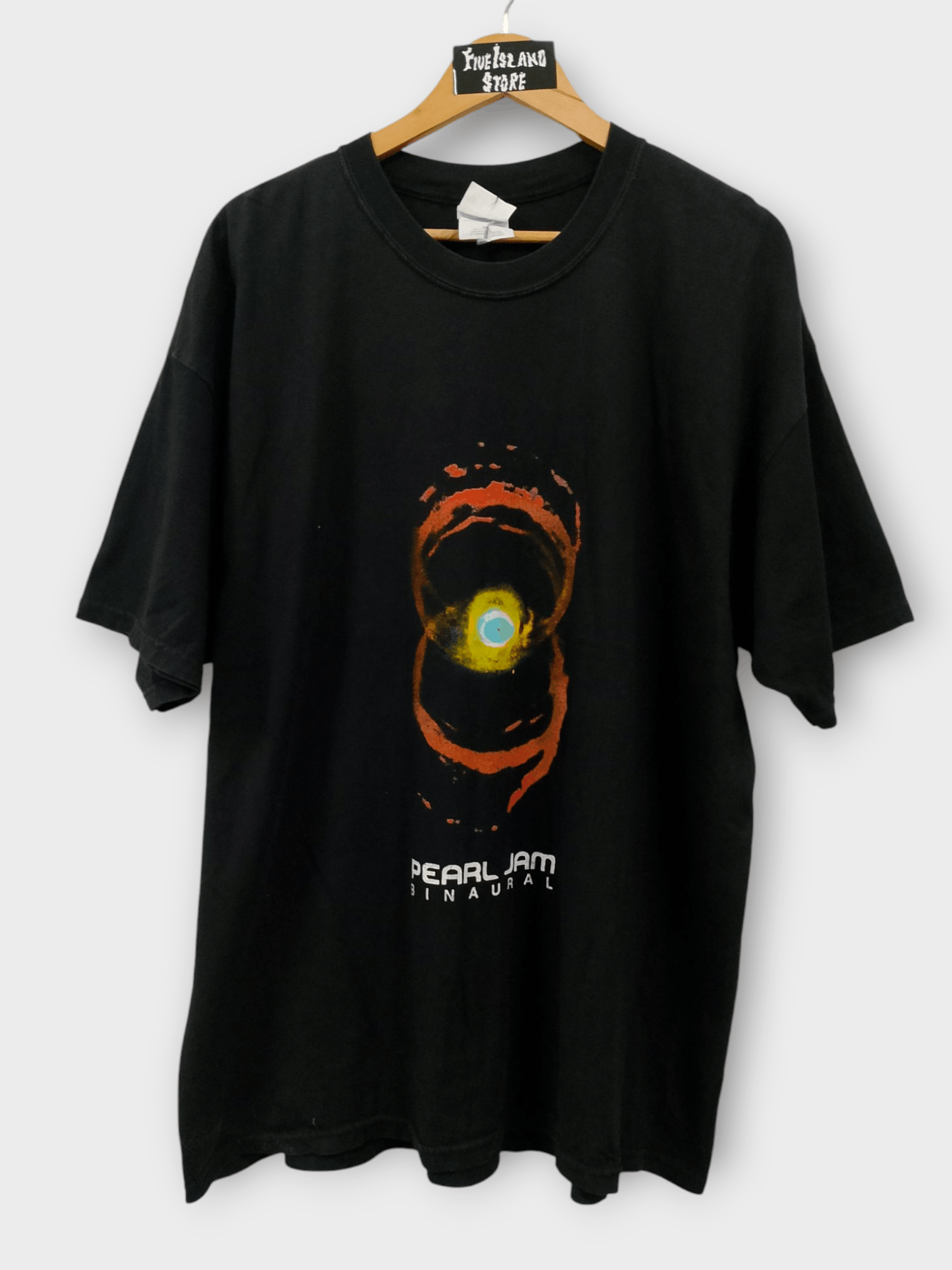 Band Tees × Vintage Vintage 2000 Pearl Jam Binaural Tour Tee Size US XXL / EU 58 / 5 - 1 Thumbnail