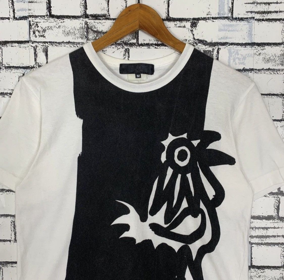 Comme des Garcons × Designer × Japanese Brand Vintage T-Shirt Comme des Garcons Overprint Size US M / EU 48-50 / 2 - 2 Thumbnail