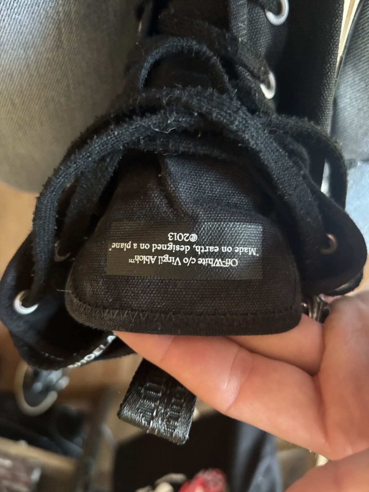 Off-White Off-White High Top Shoes Size US 13 / EU 46 - 8 Thumbnail
