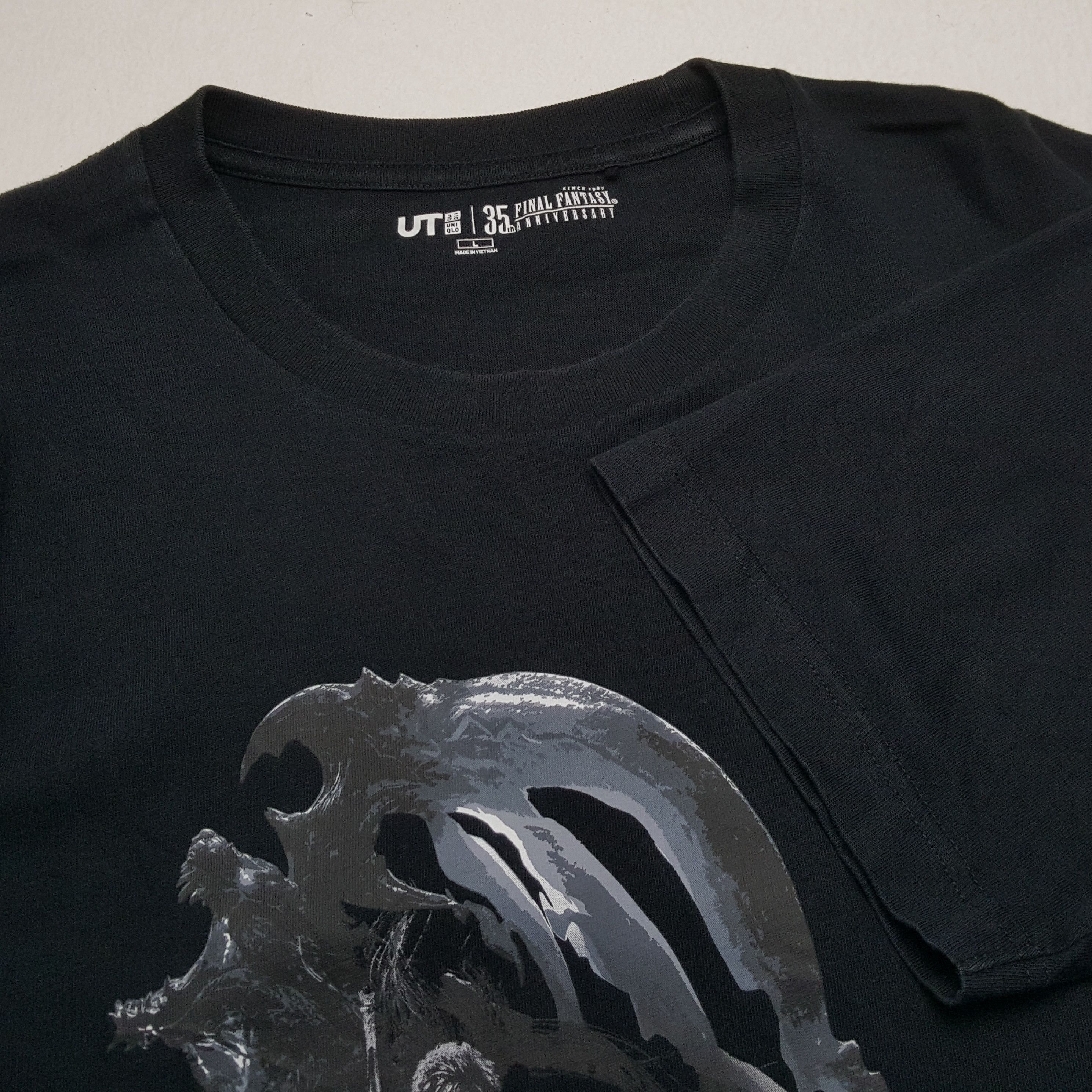 Playstation × The Game × Vintage FINAL FANTASAY 35TH ANNIVERSARY X Japanese Brand Tshirt Size US L / EU 52-54 / 3 - 6 Thumbnail