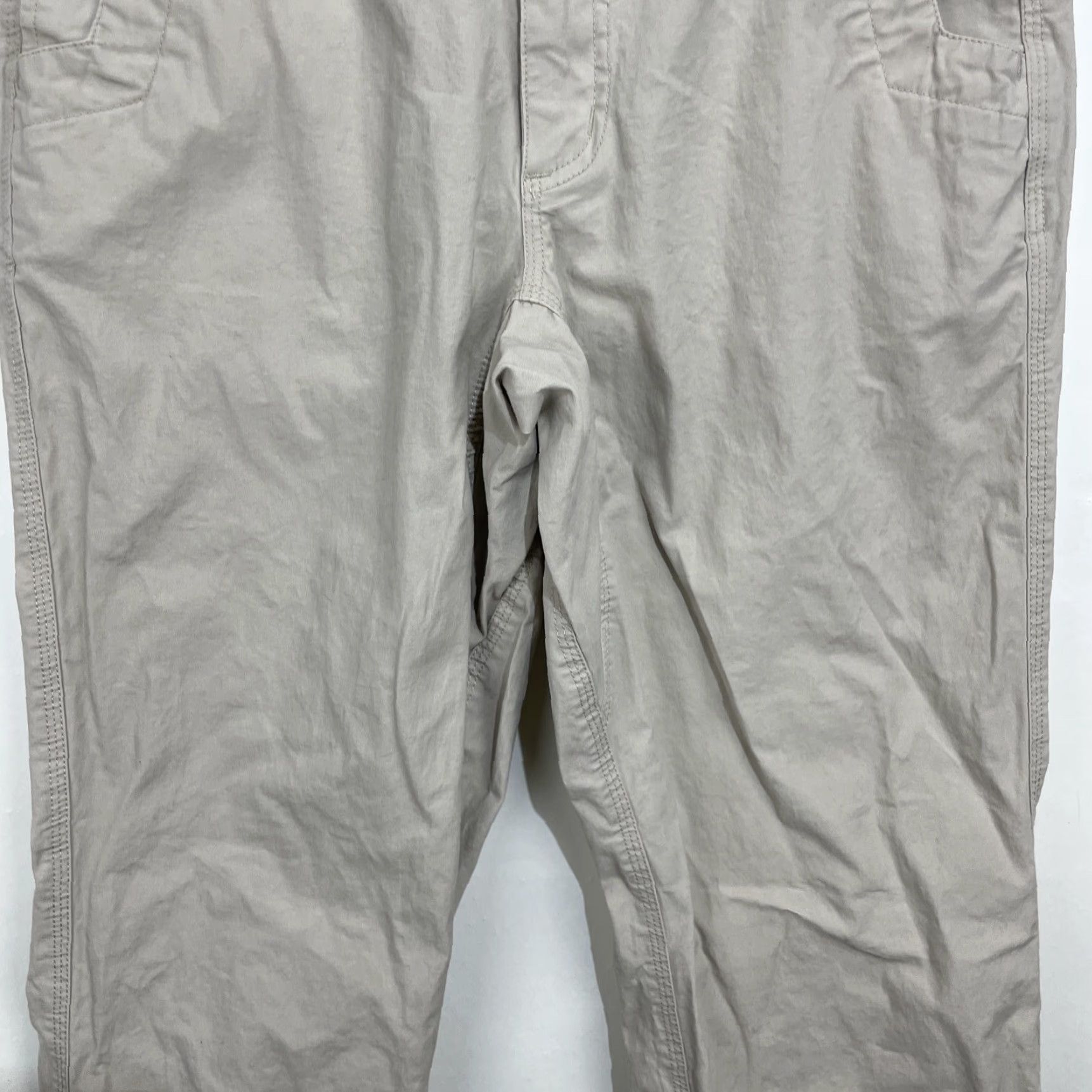 Mountain Khakis Mountain Khakis Pants Mens 30x30 Beige Relaxed Fit Chino Outdoors Hiking Comfort Season Breathable Logo 100% Cotton Size US 30 / EU 46 - 6 Thumbnail