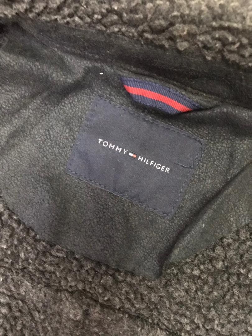 Tommy Hilfiger 💥Tommy Sheepskin Fur Winter Zipper Jacket Size US L / EU 52-54 / 3 - 11 Thumbnail