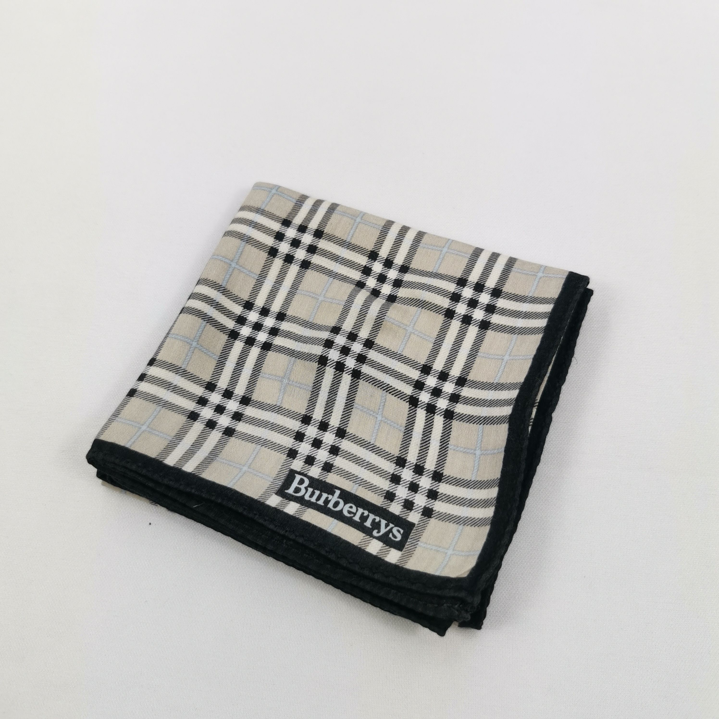 Burberry Vintage Burberry Handkerchief Bandana Pocket Square Size ONE SIZE - 4 Thumbnail